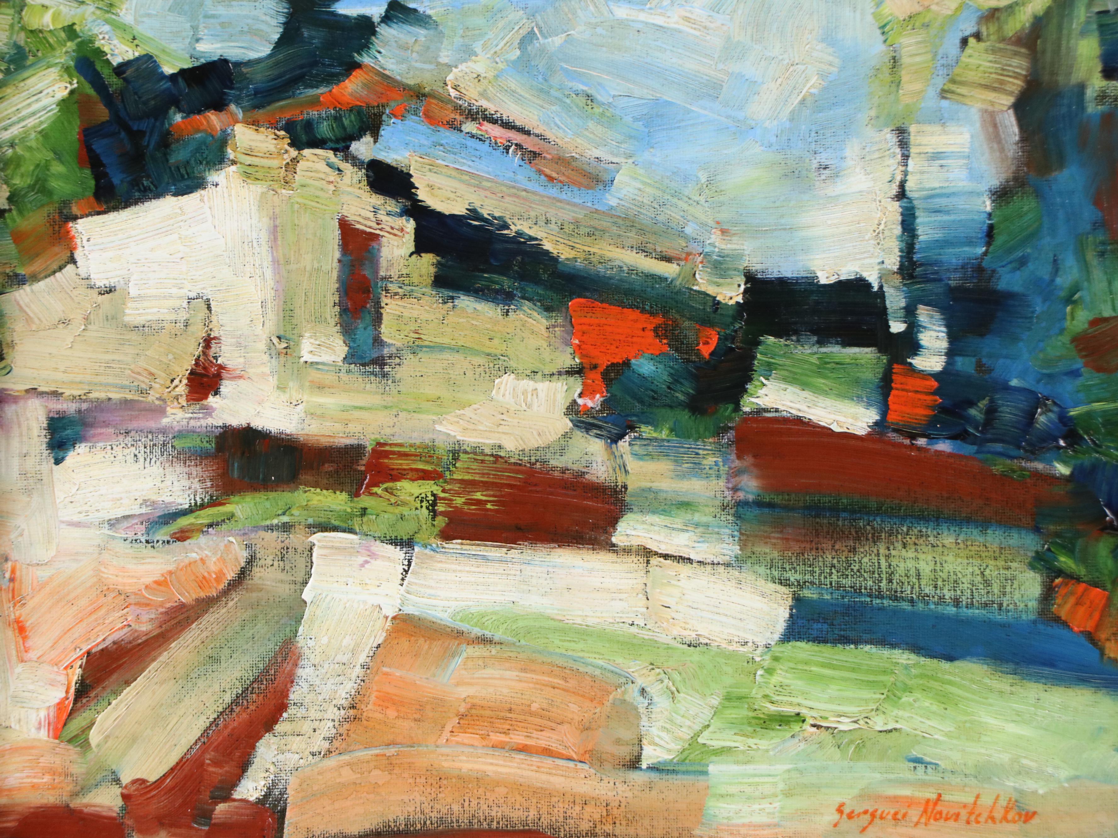 Serguei Novitchkov Oil Painting "Personification of Nature," 21st Century