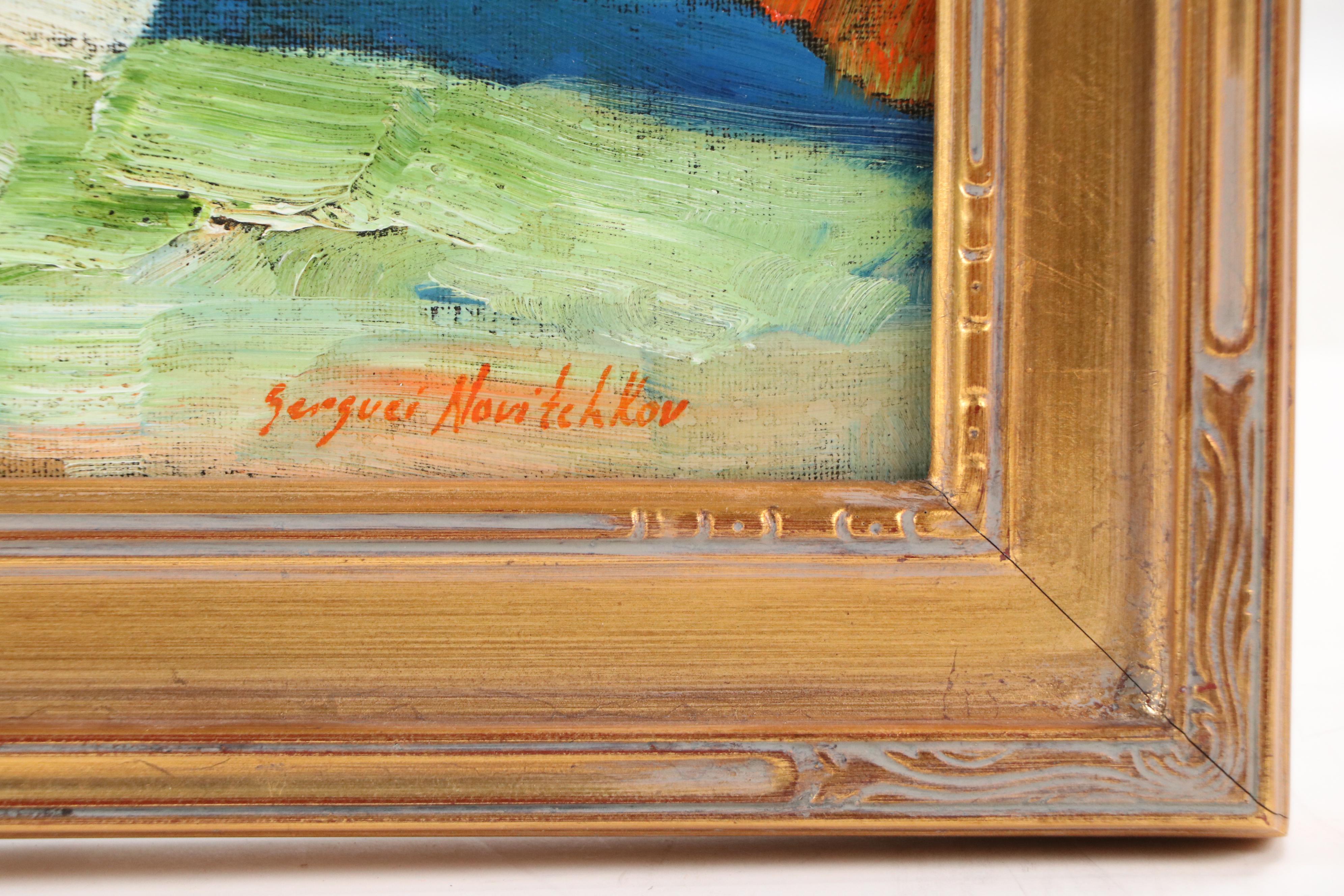 Serguei Novitchkov Oil Painting "Personification of Nature," 21st Century