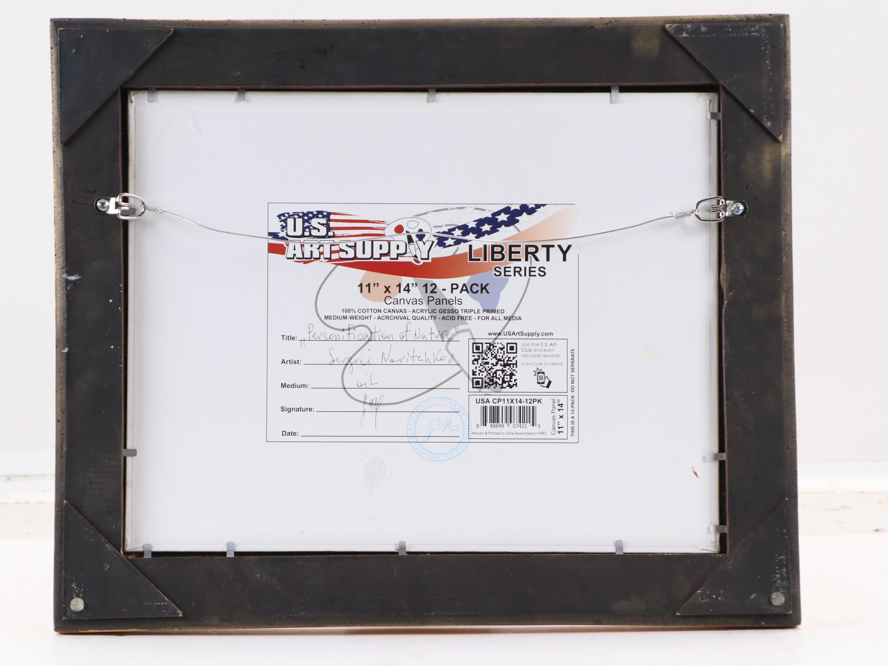 Serguei Novitchkov Oil Painting "Personification of Nature," 21st Century