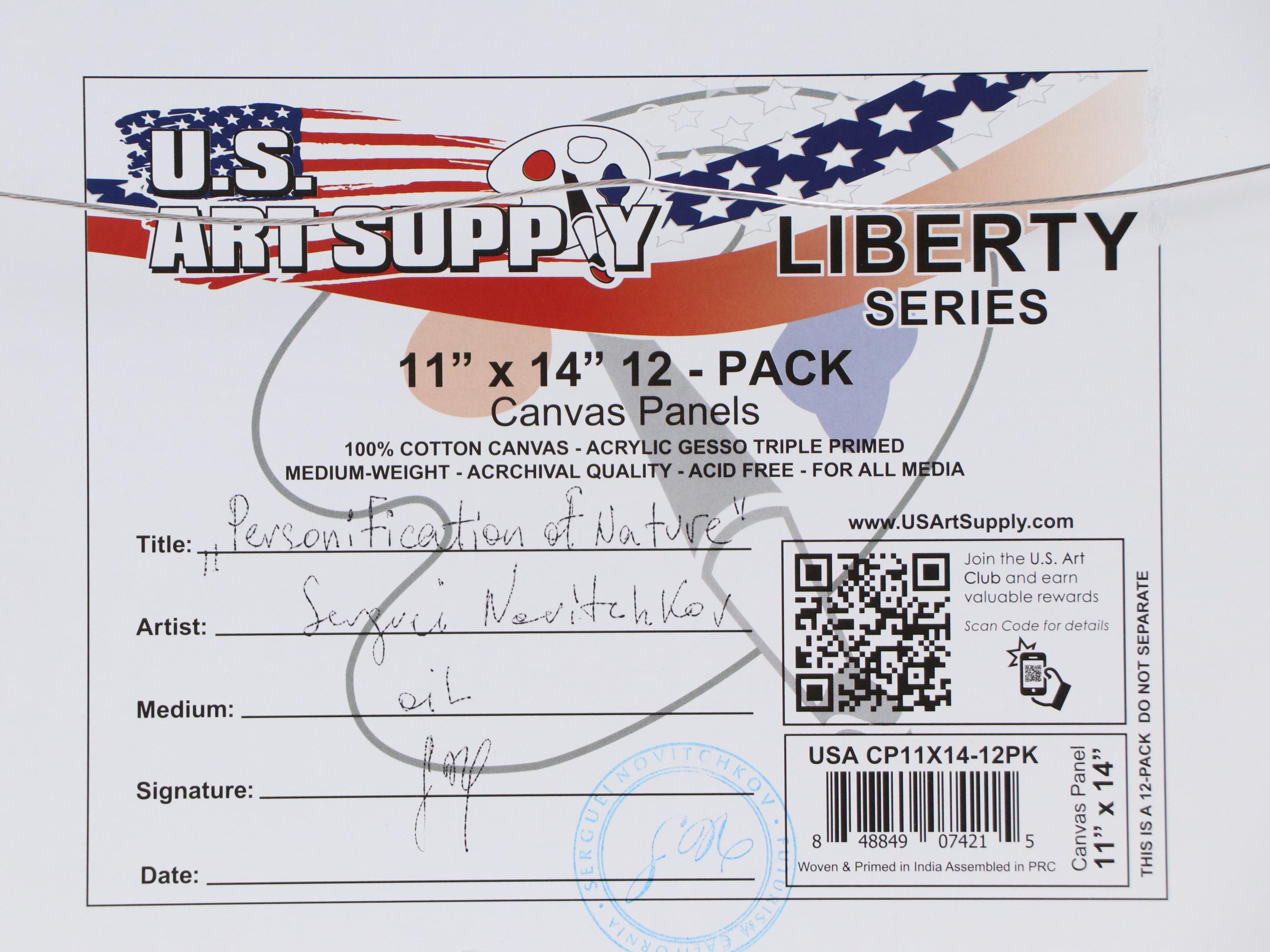 Serguei Novitchkov Oil Painting "Personification of Nature," 21st Century