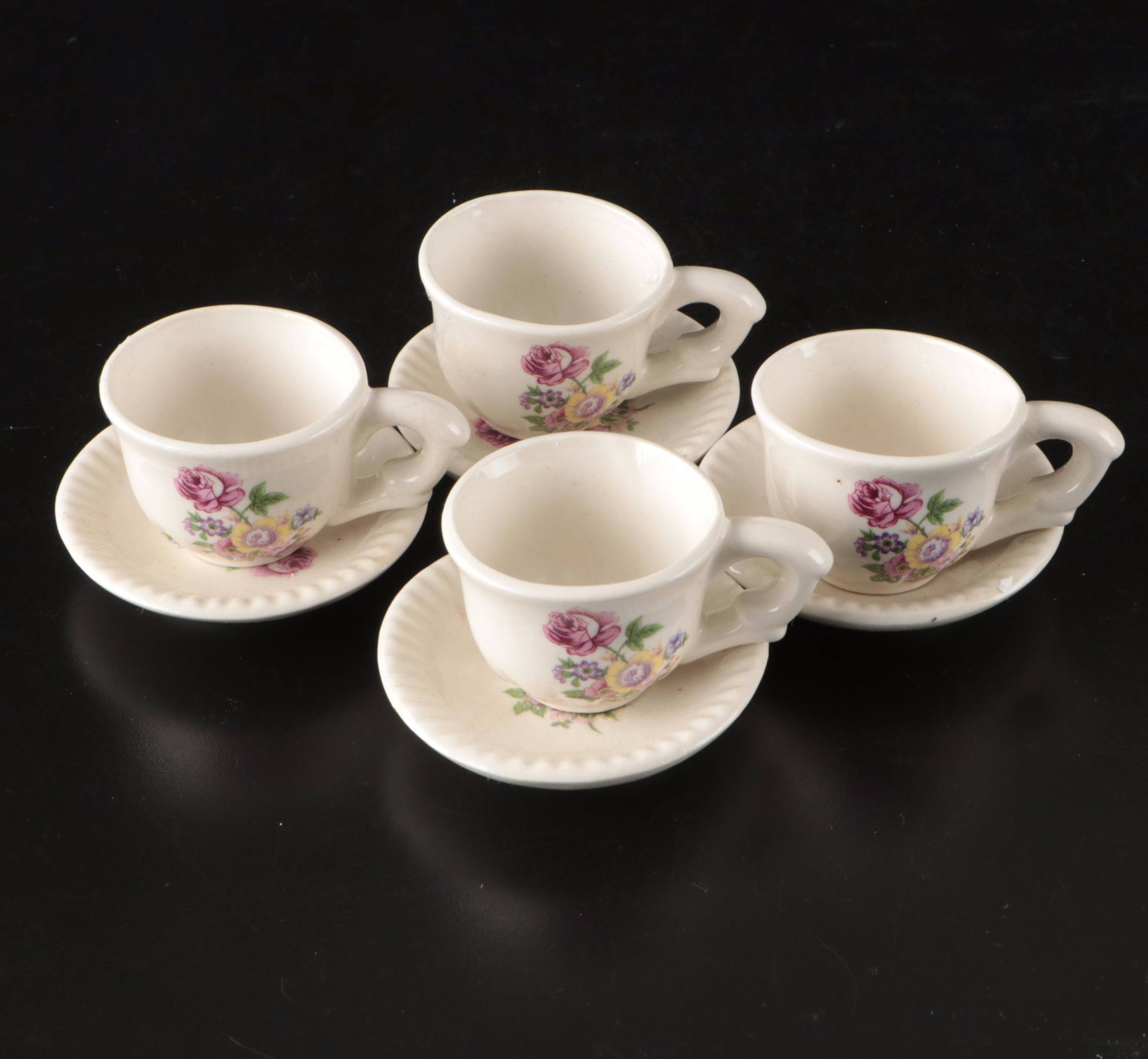 Summco Toy China Tea Set, Late 20th Century