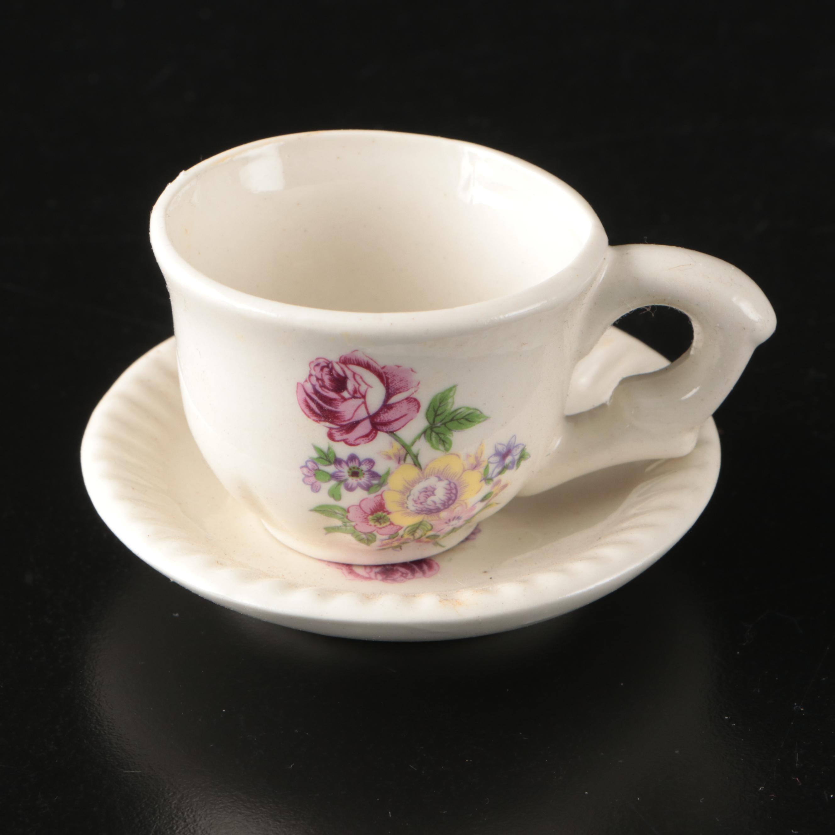 Summco Toy China Tea Set, Late 20th Century