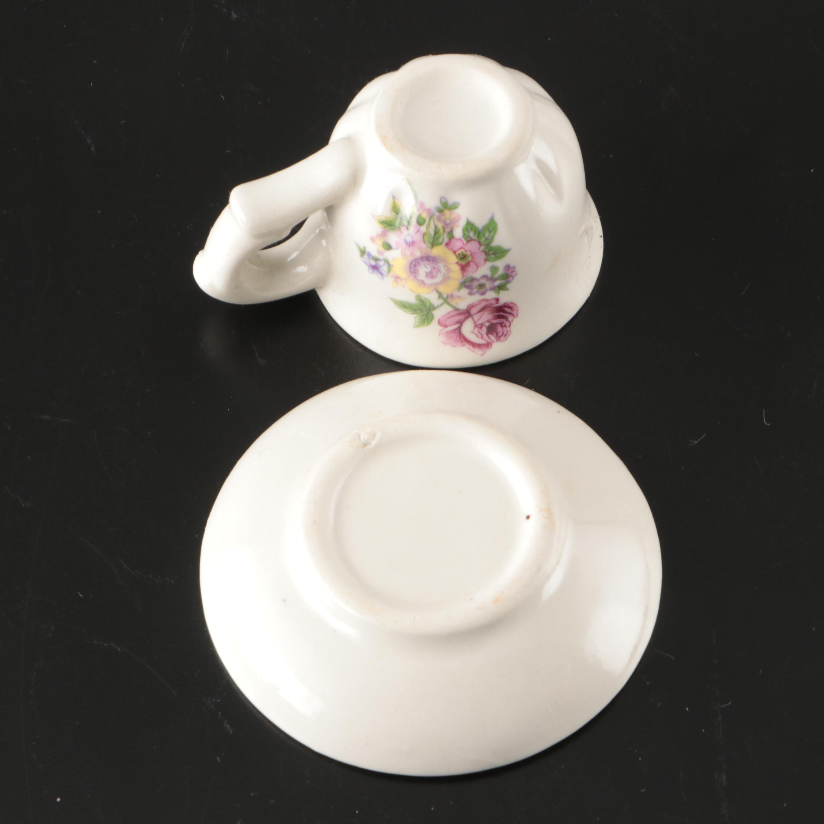 Summco Toy China Tea Set, Late 20th Century