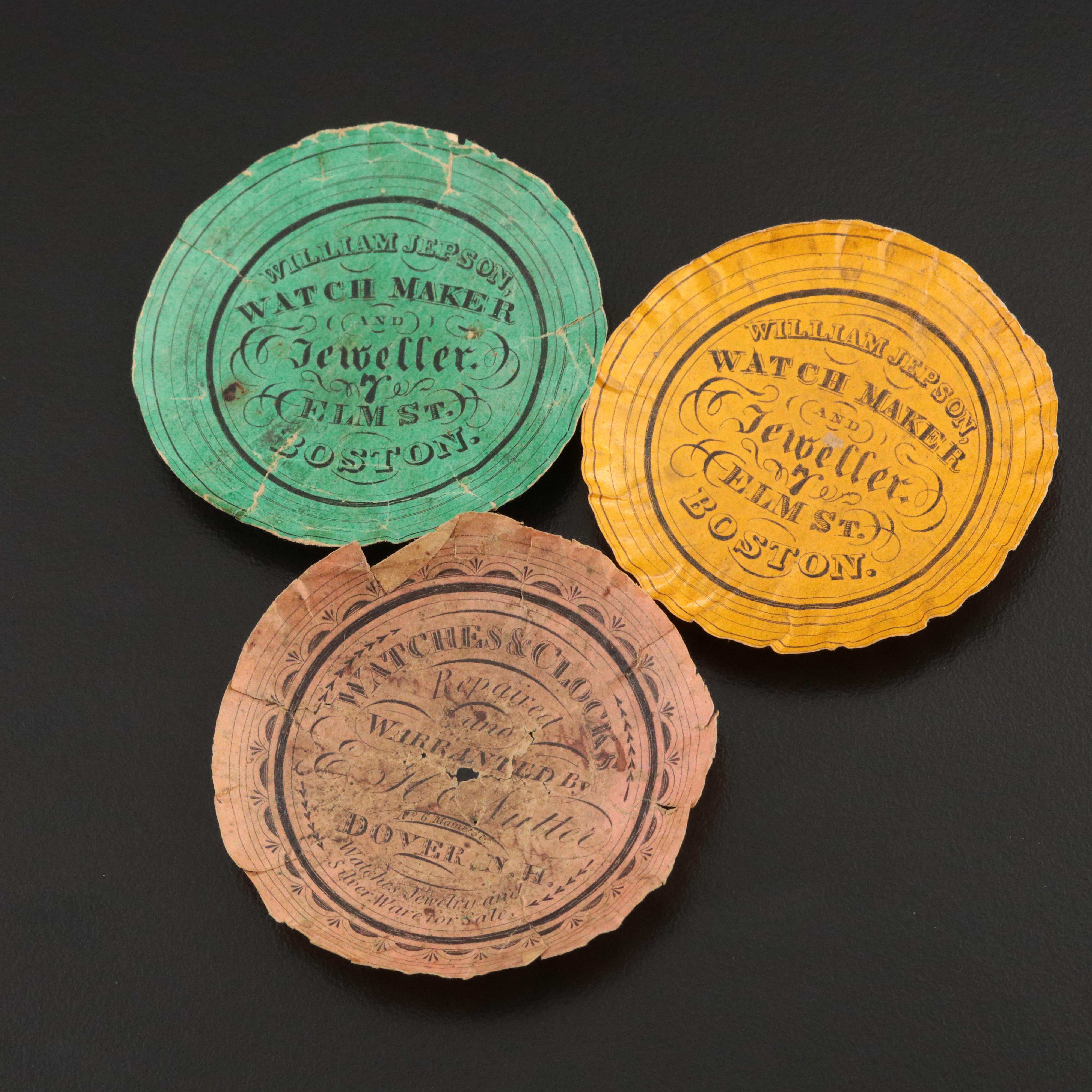 Antique Sterling D. Campbell Verge Fusee Pocket Watch, Stopwatch and Compass