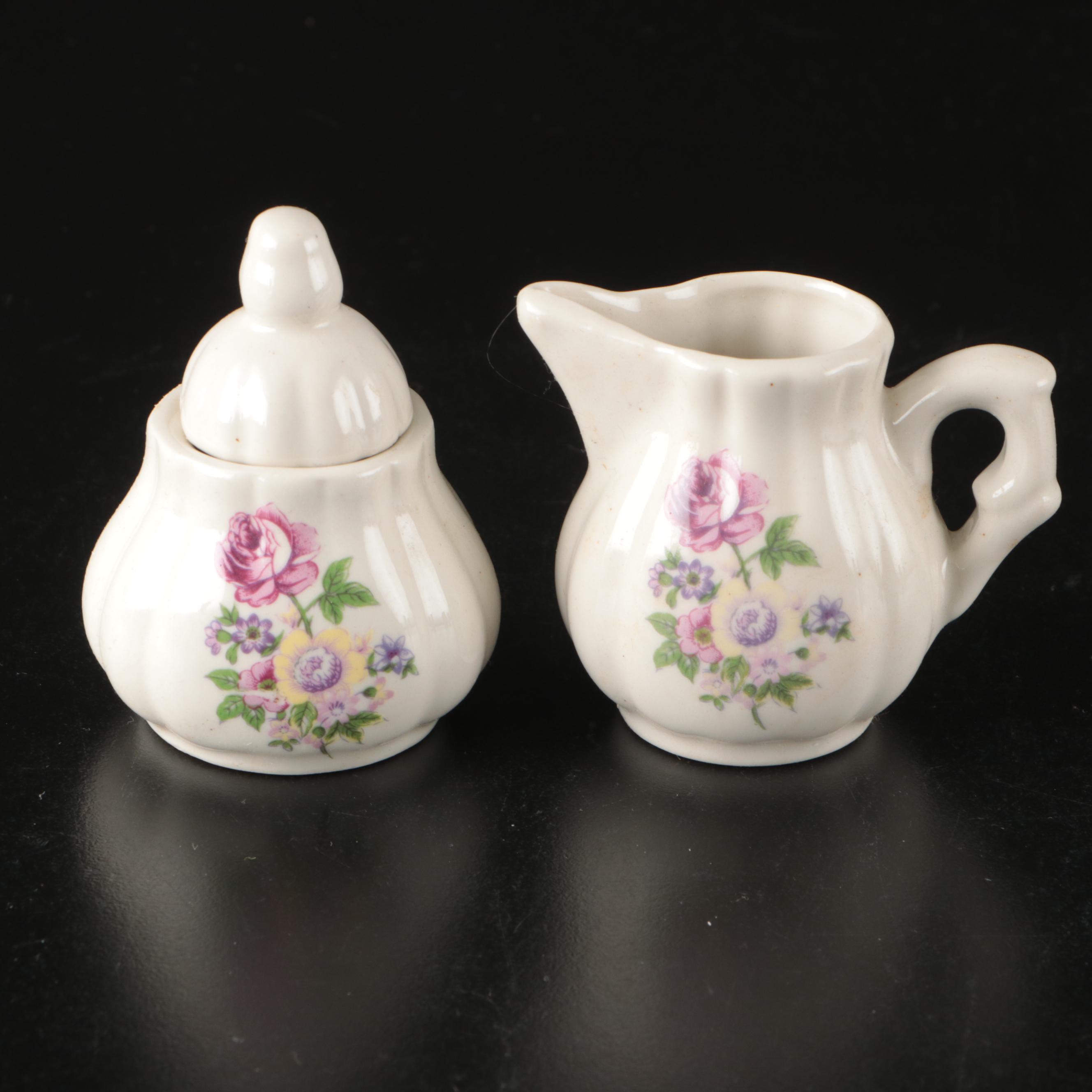 Summco Toy China Tea Set, Late 20th Century