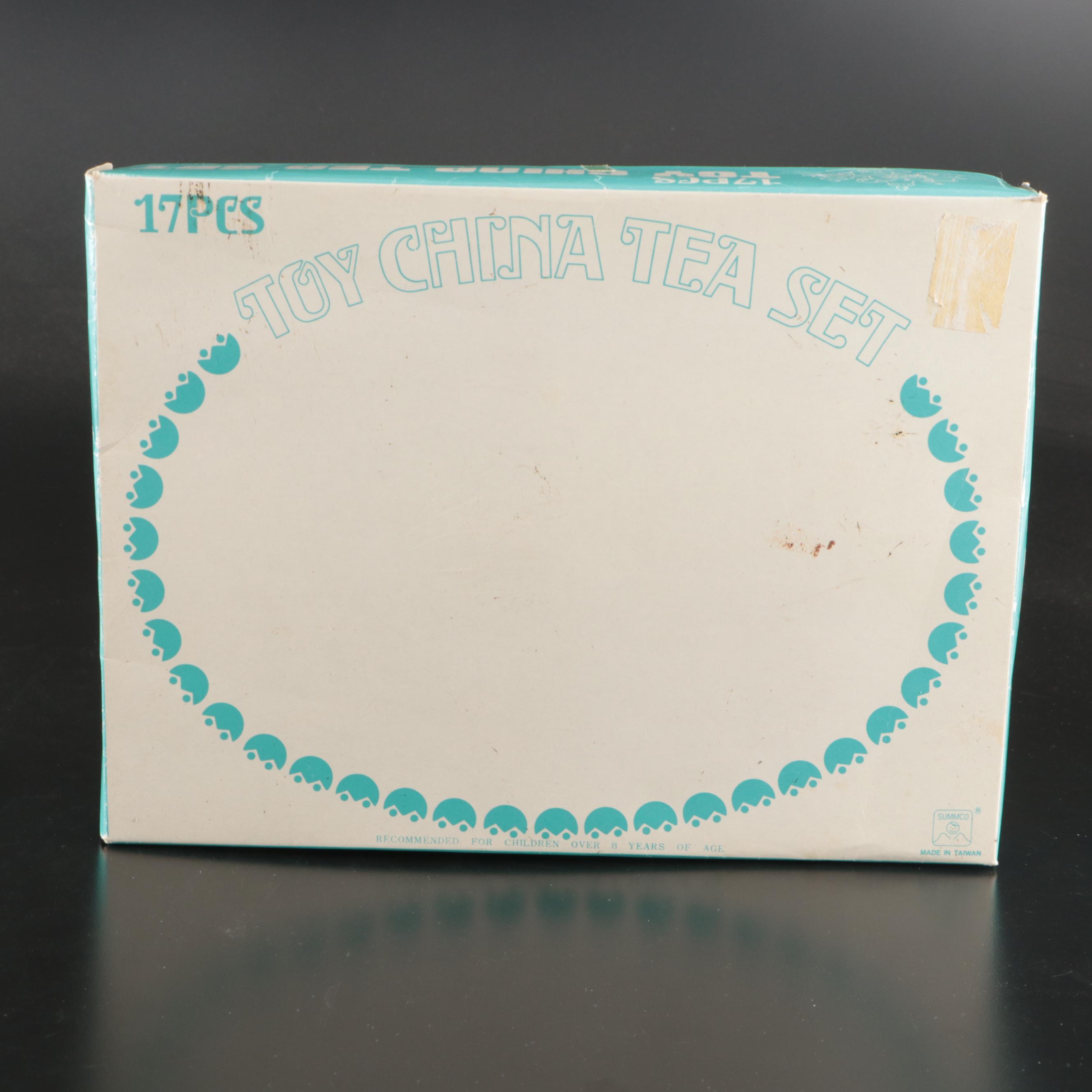 Summco Toy China Tea Set, Late 20th Century