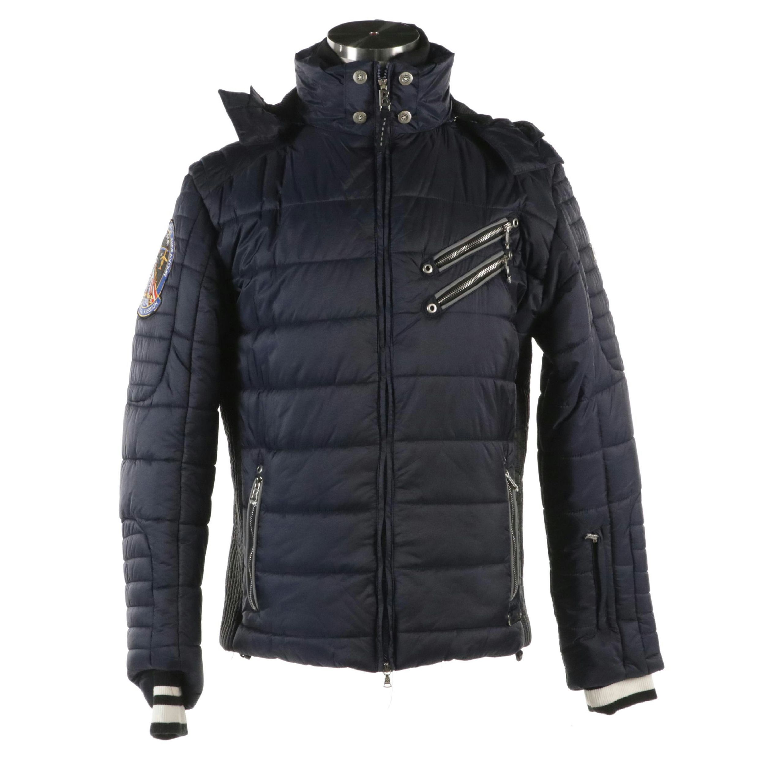 Men's Bogner Ski Jacket with Space Shuttle Aircraft Carrier Retirement Patch