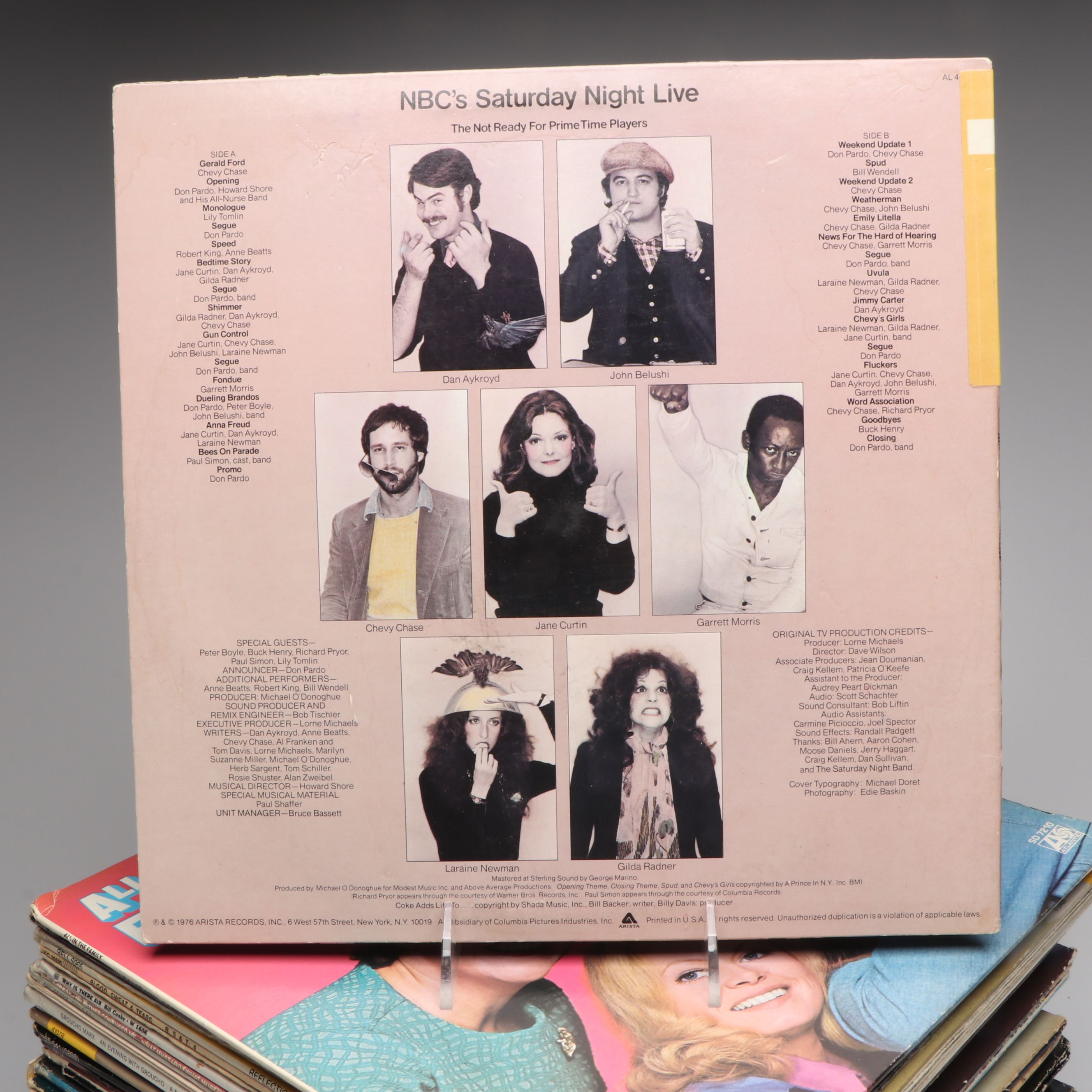 Judy Collins, Saturday Night Live, Bob Dylan and Other Vinyl Records