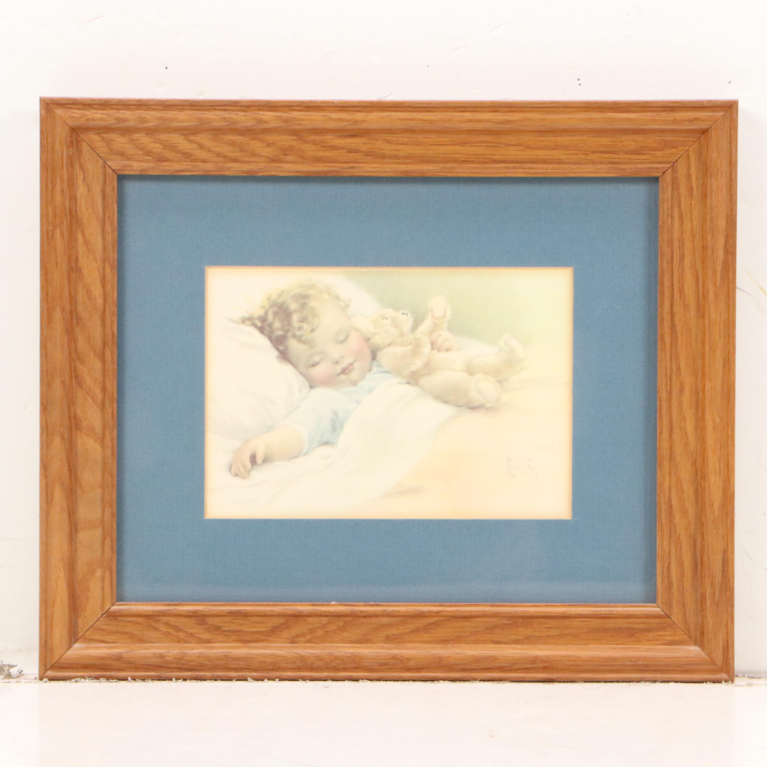 Collection of Offset Lithographs of Children After Bessie Pease Gutmann, 20th C.