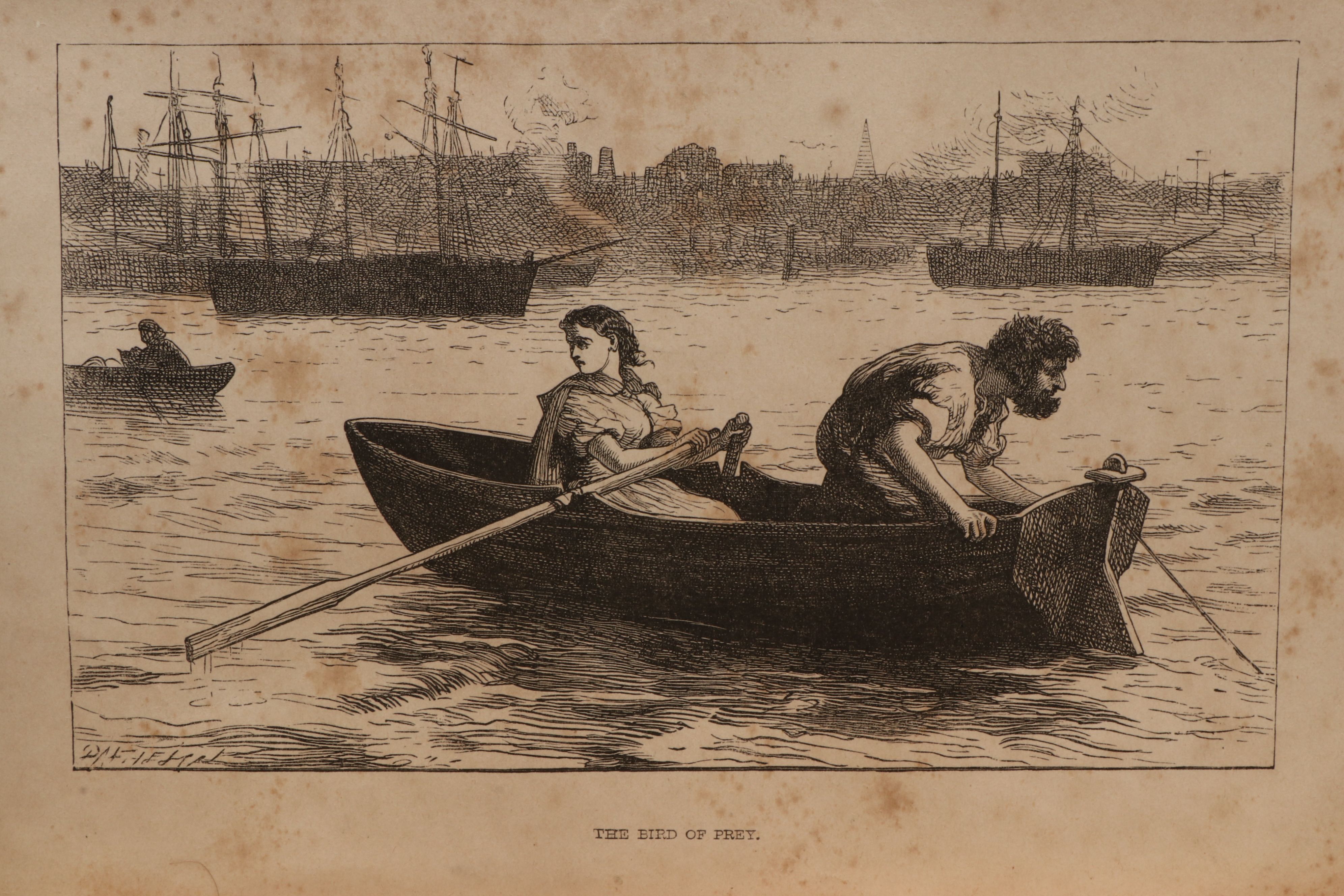 First Edition "Our Mutual Friend" Two-Volume Set by Charles Dickens, 1865