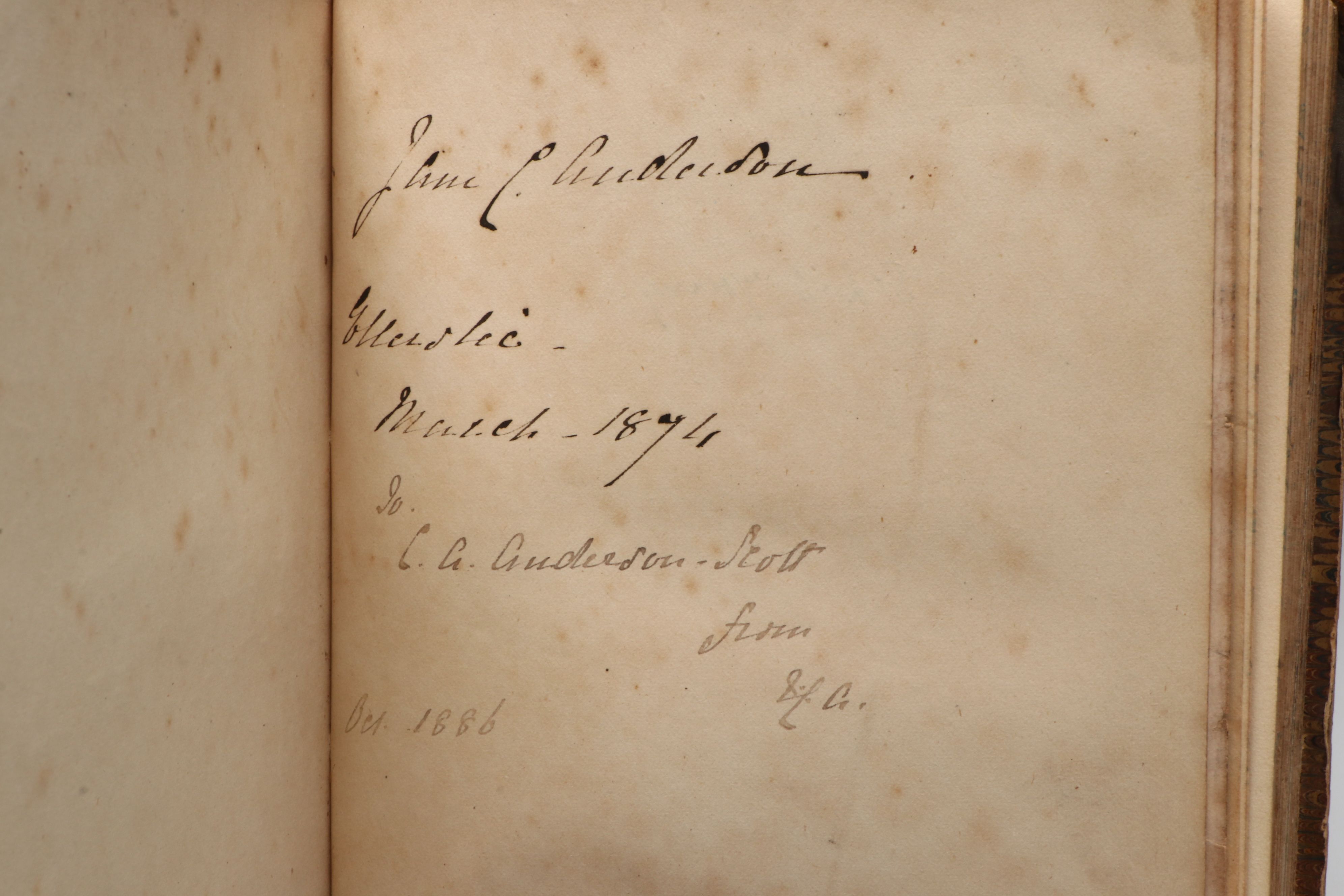 First Edition "Our Mutual Friend" Two-Volume Set by Charles Dickens, 1865