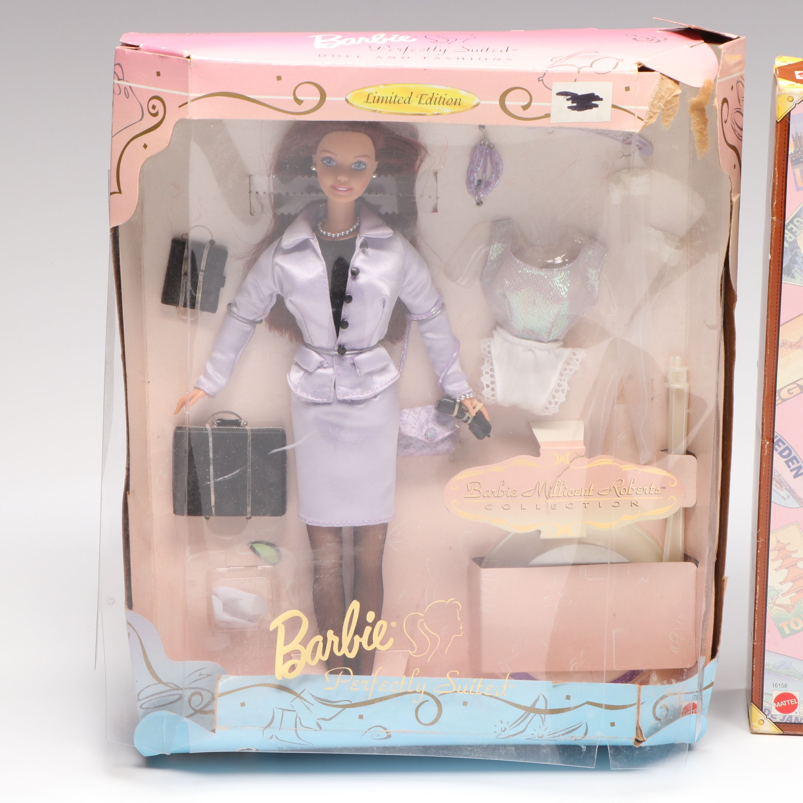 Barbie "Perfectly Suited" and "International Travel" Dolls