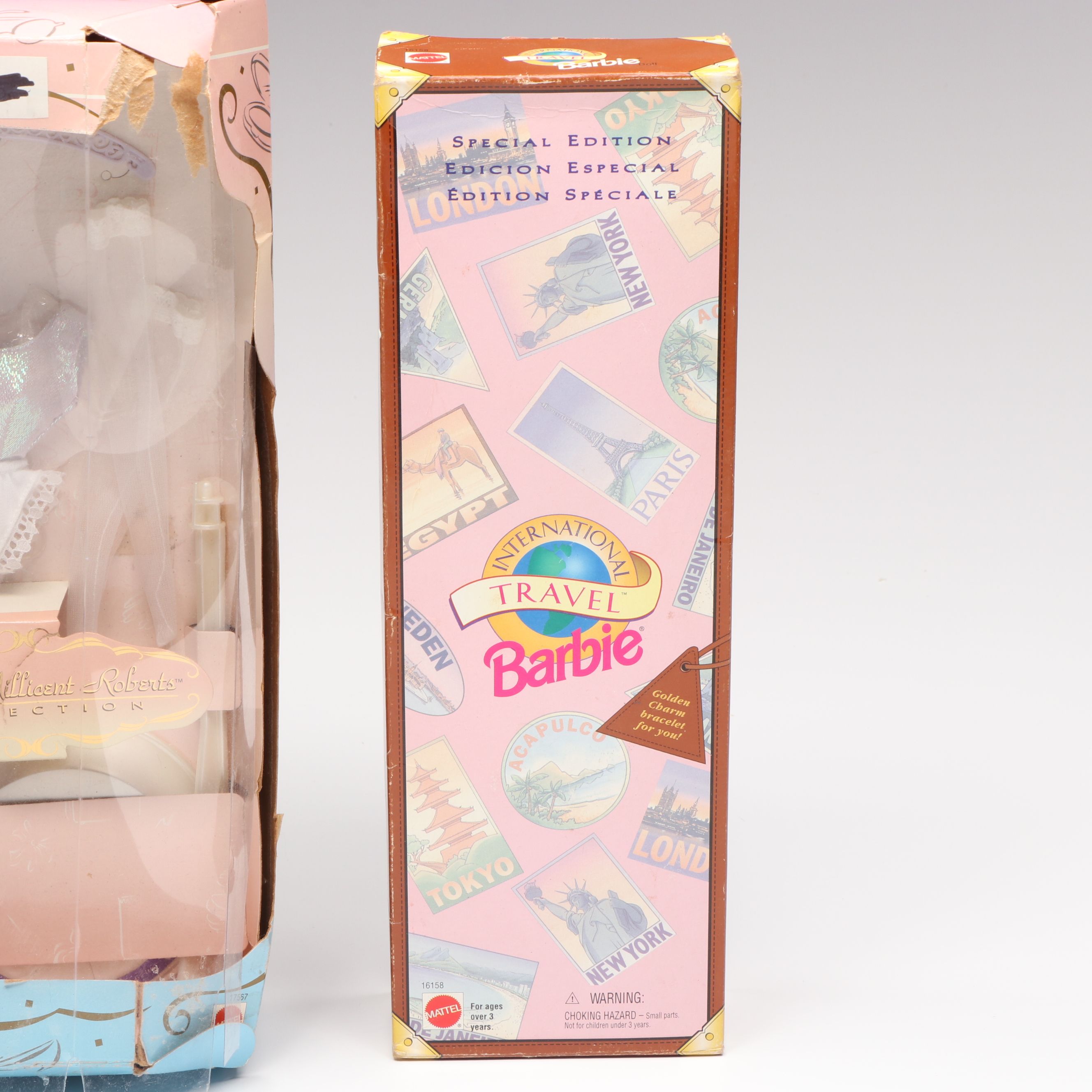 Barbie "Perfectly Suited" and "International Travel" Dolls