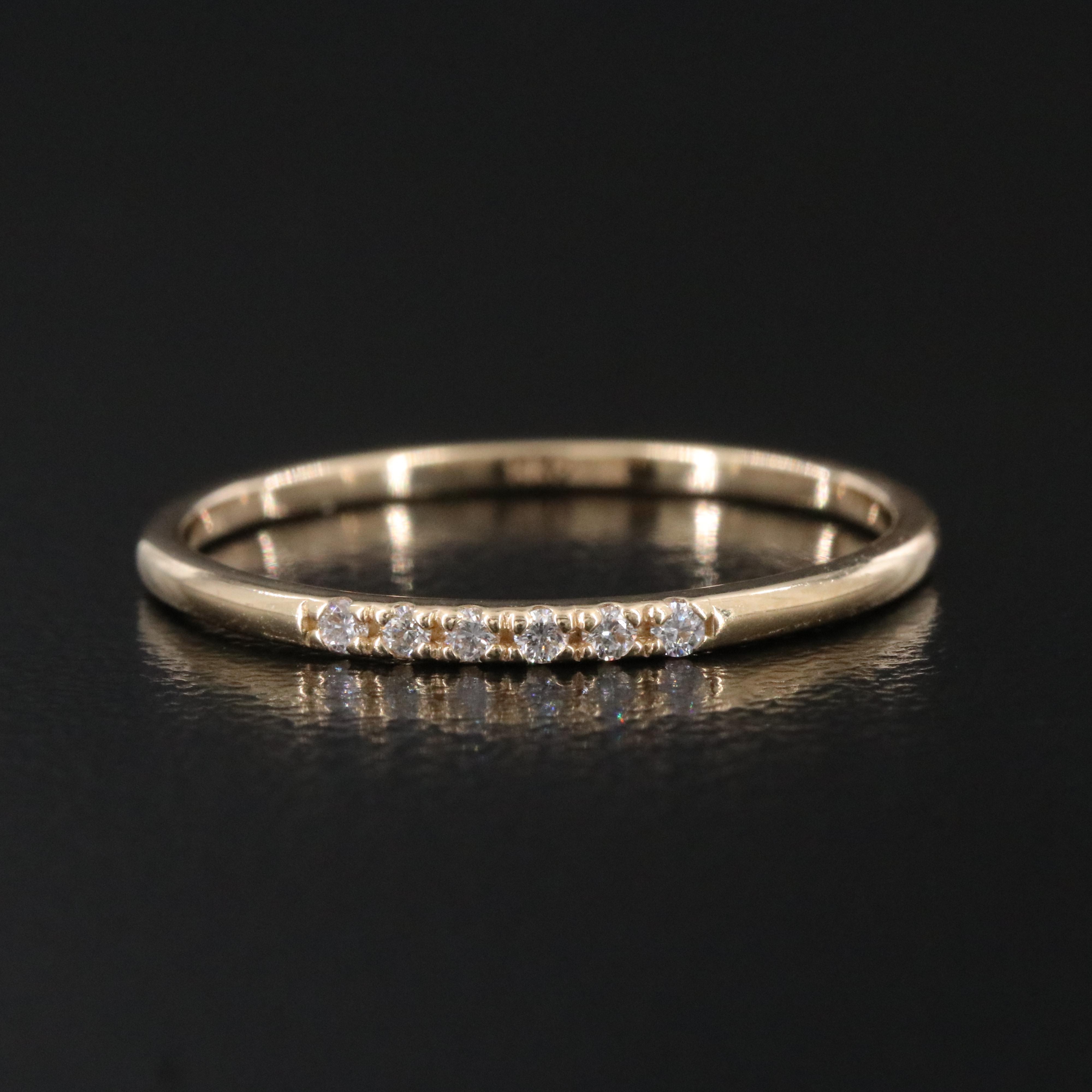 14K 0.05 CTW Diamond Ring