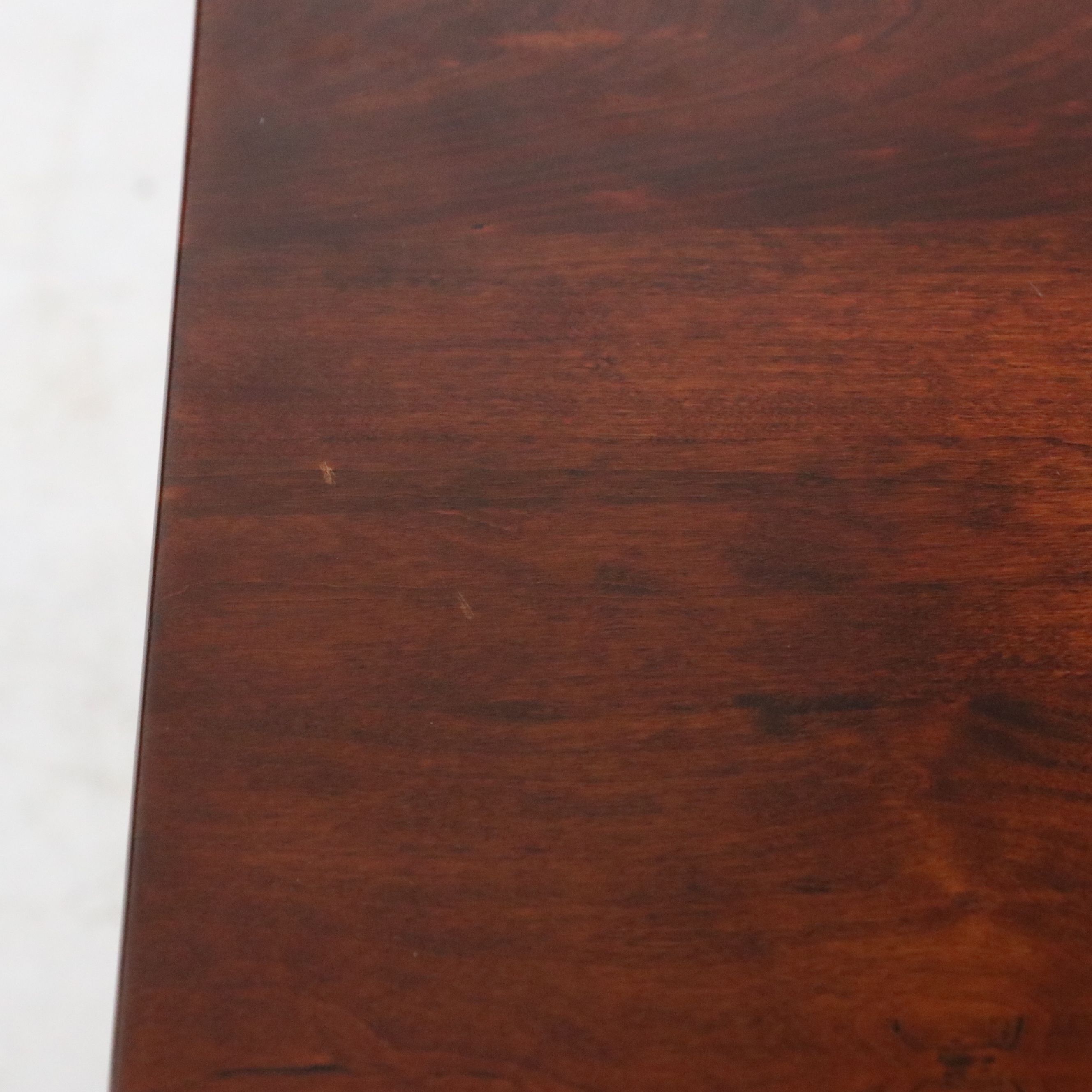 Ralph Lauren Home Georgian Style Mahogany Finish Buffet with Wooden Trays