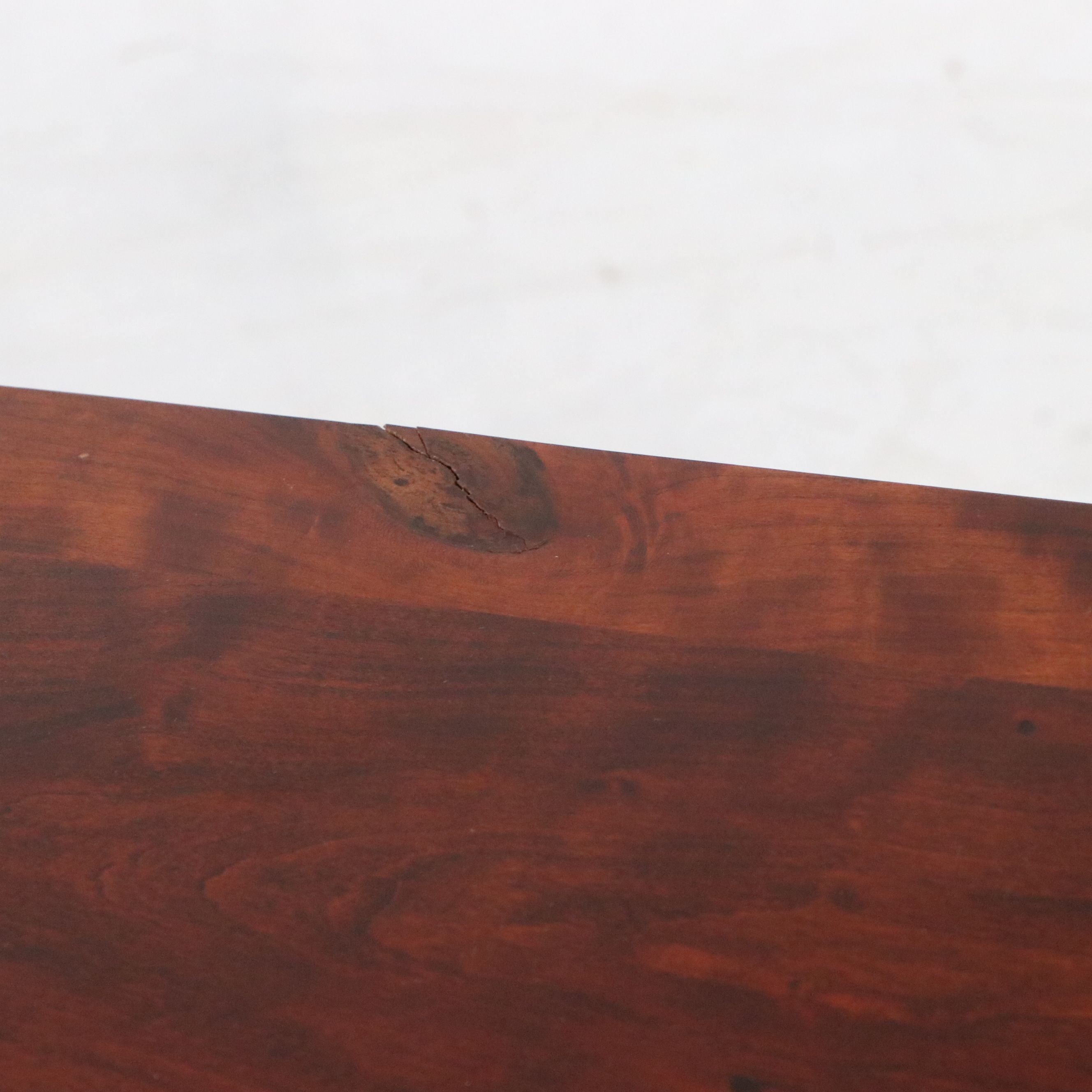 Ralph Lauren Home Georgian Style Mahogany Finish Buffet with Wooden Trays