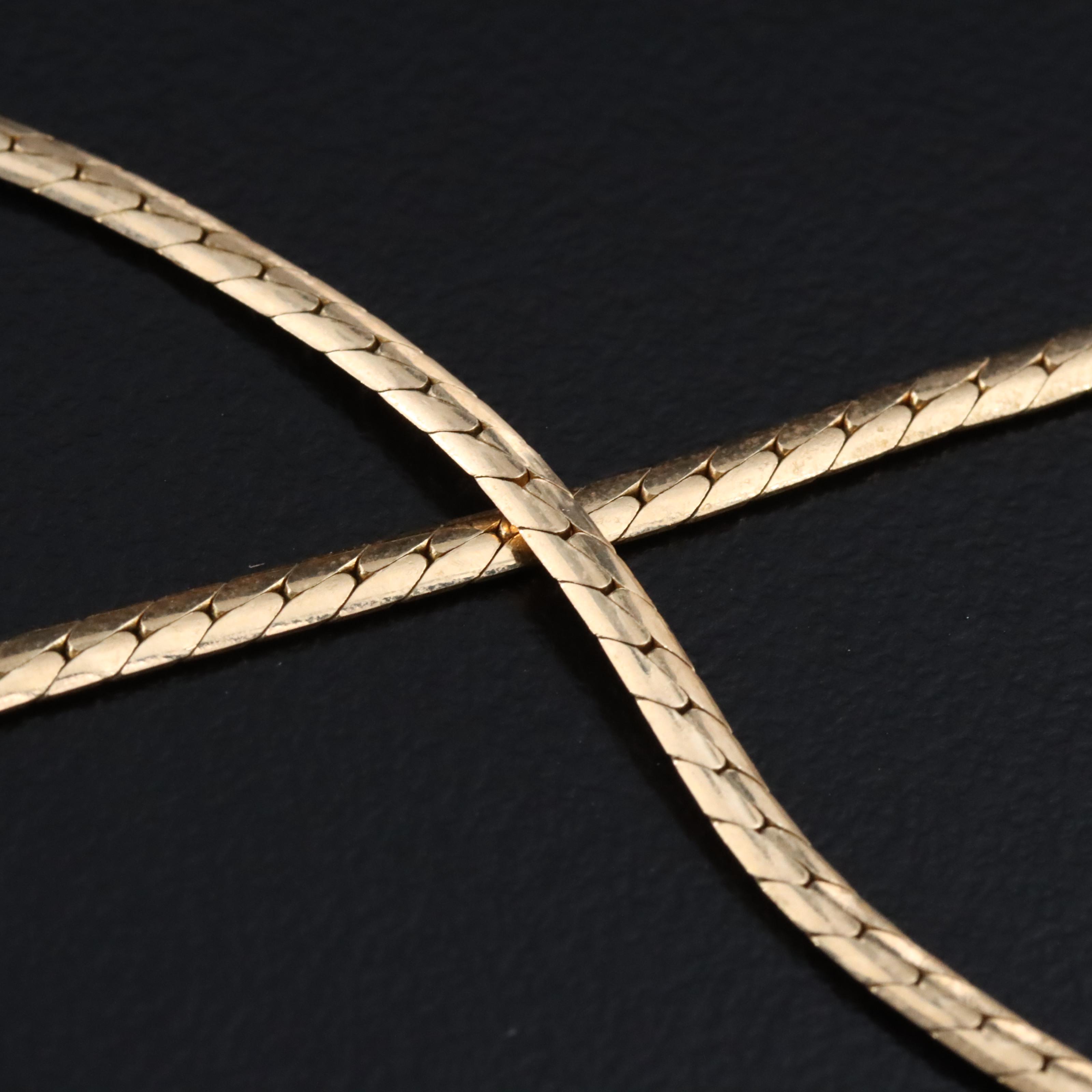 14K Sapphire and Diamond Necklace