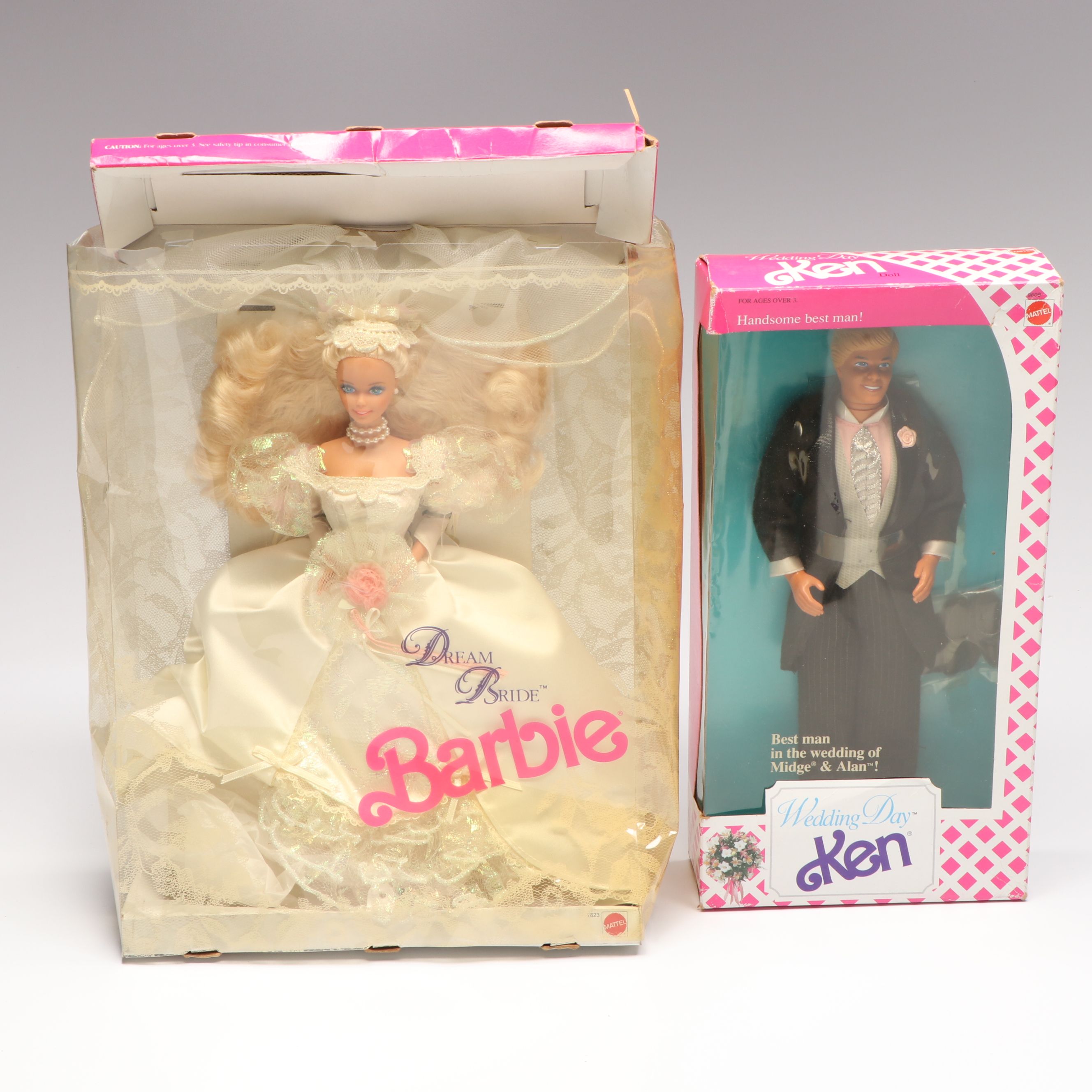 Barbie "Dream Bride" and Ken "Wedding Day" Dolls