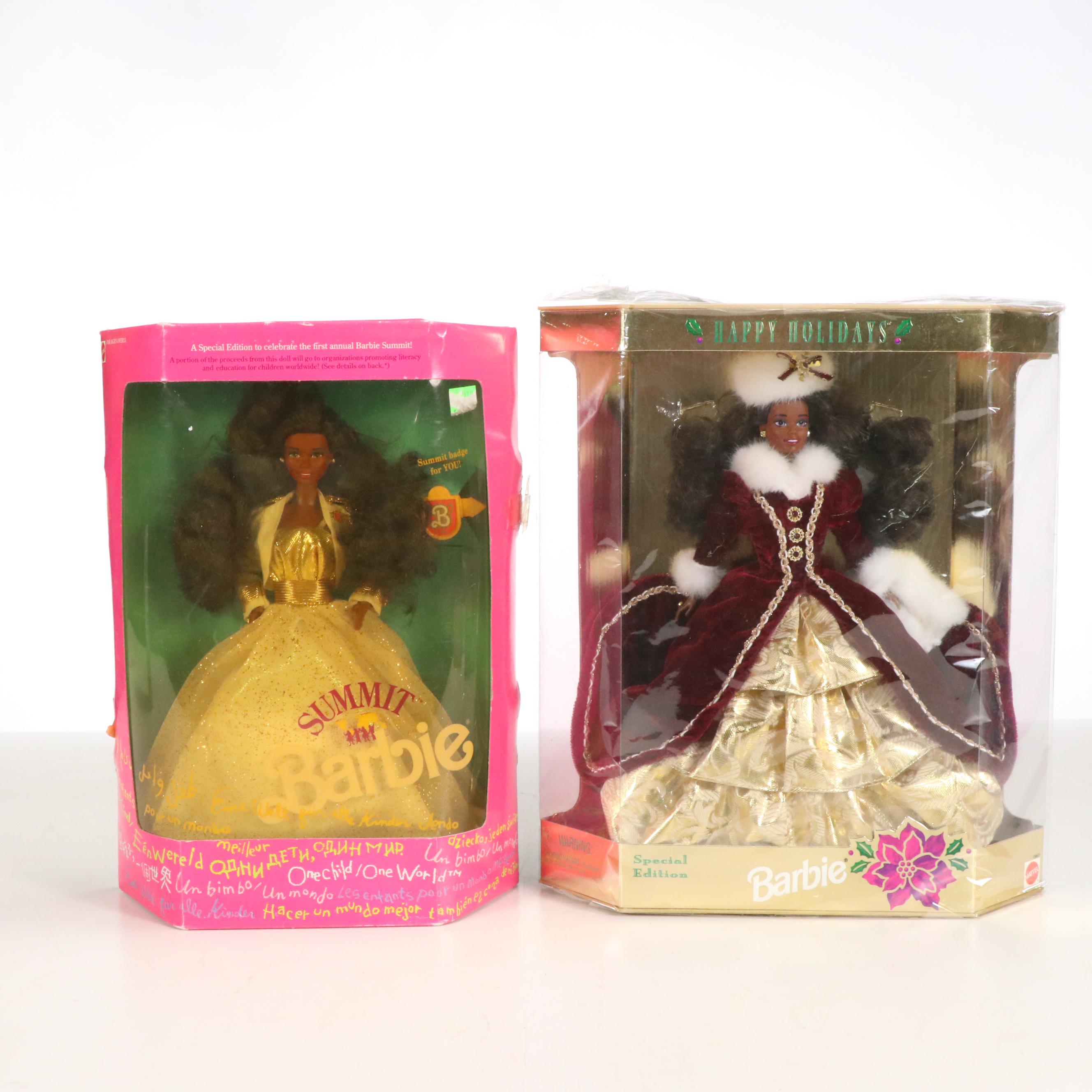 Mattel "Asha" Doll with Barbie and Ken Dolls