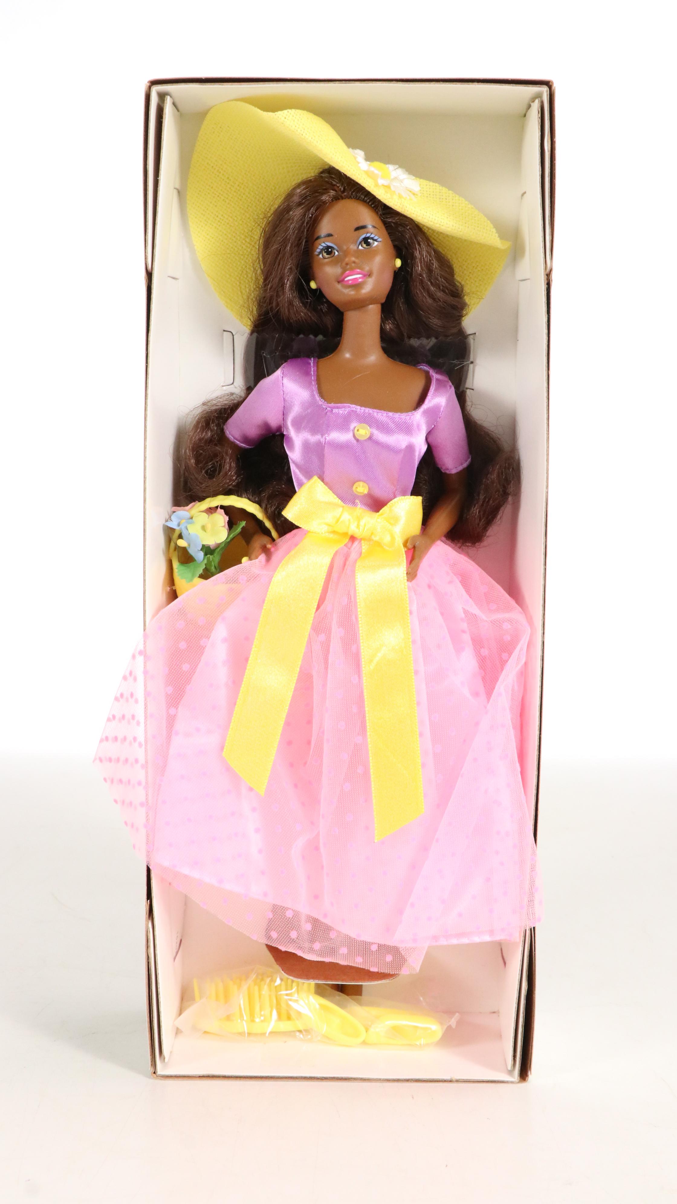 Mattel "Asha" Doll with Barbie and Ken Dolls