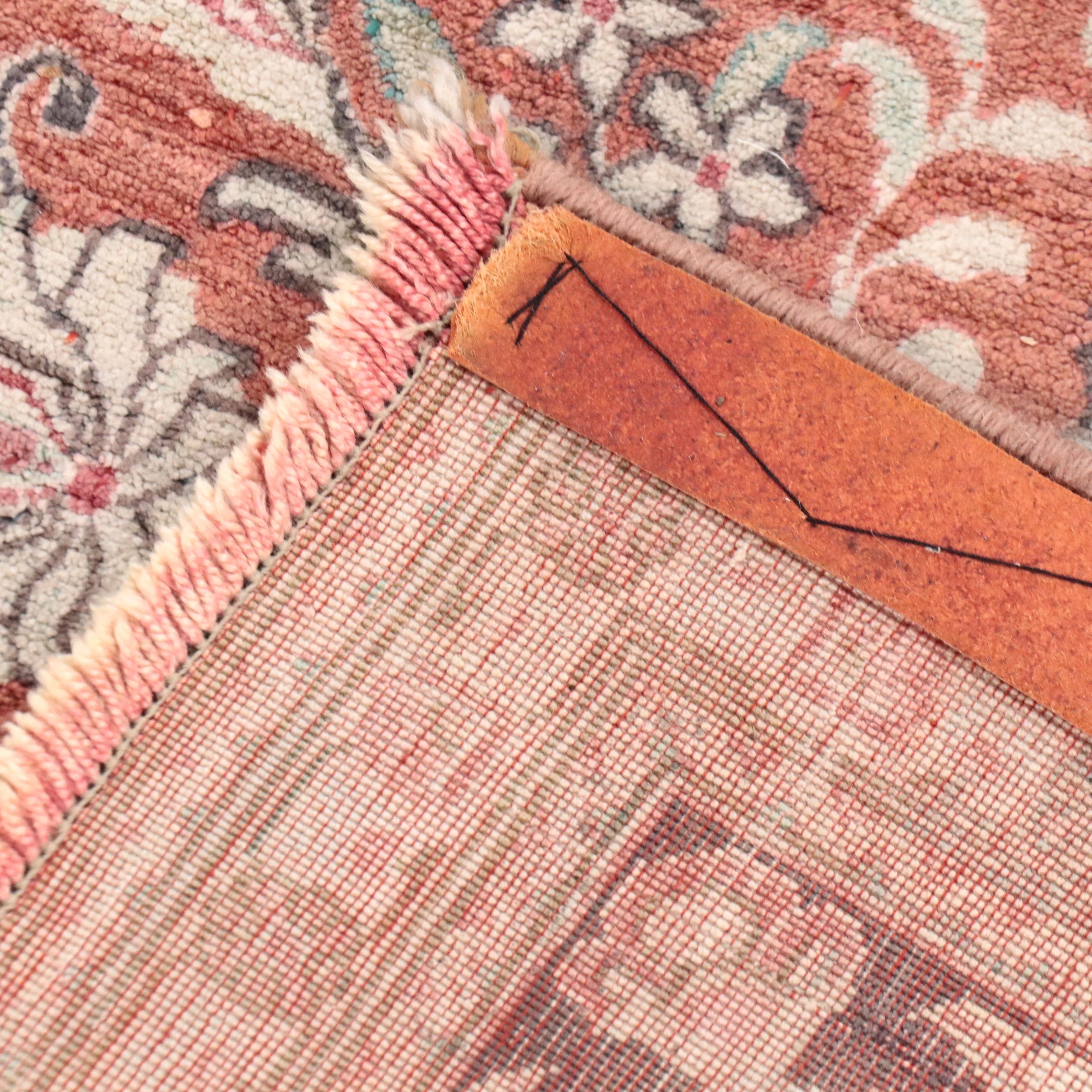 3'3 x 5' Hand-Knotted Persian Mashhad Area Rug