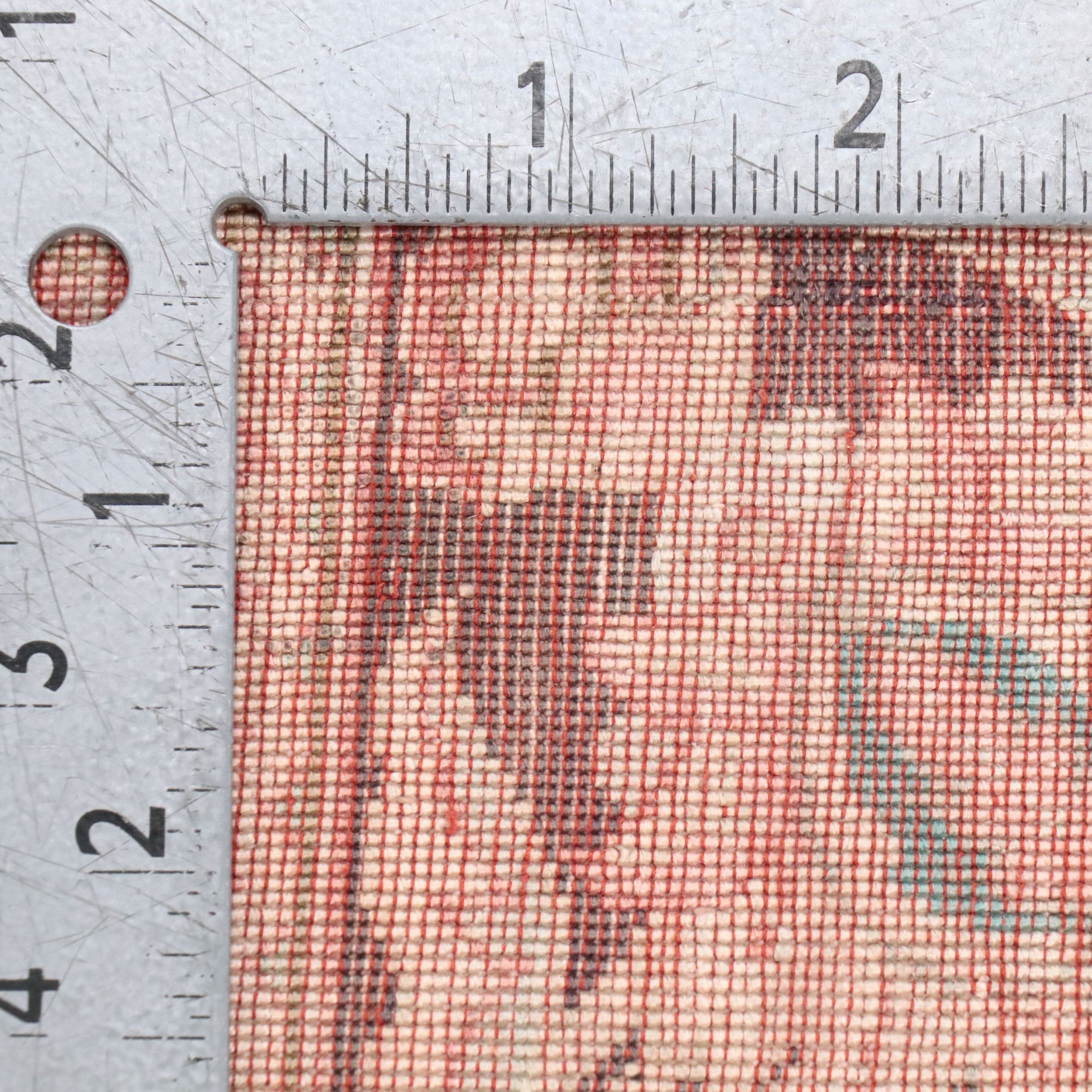 3'3 x 5' Hand-Knotted Persian Mashhad Area Rug