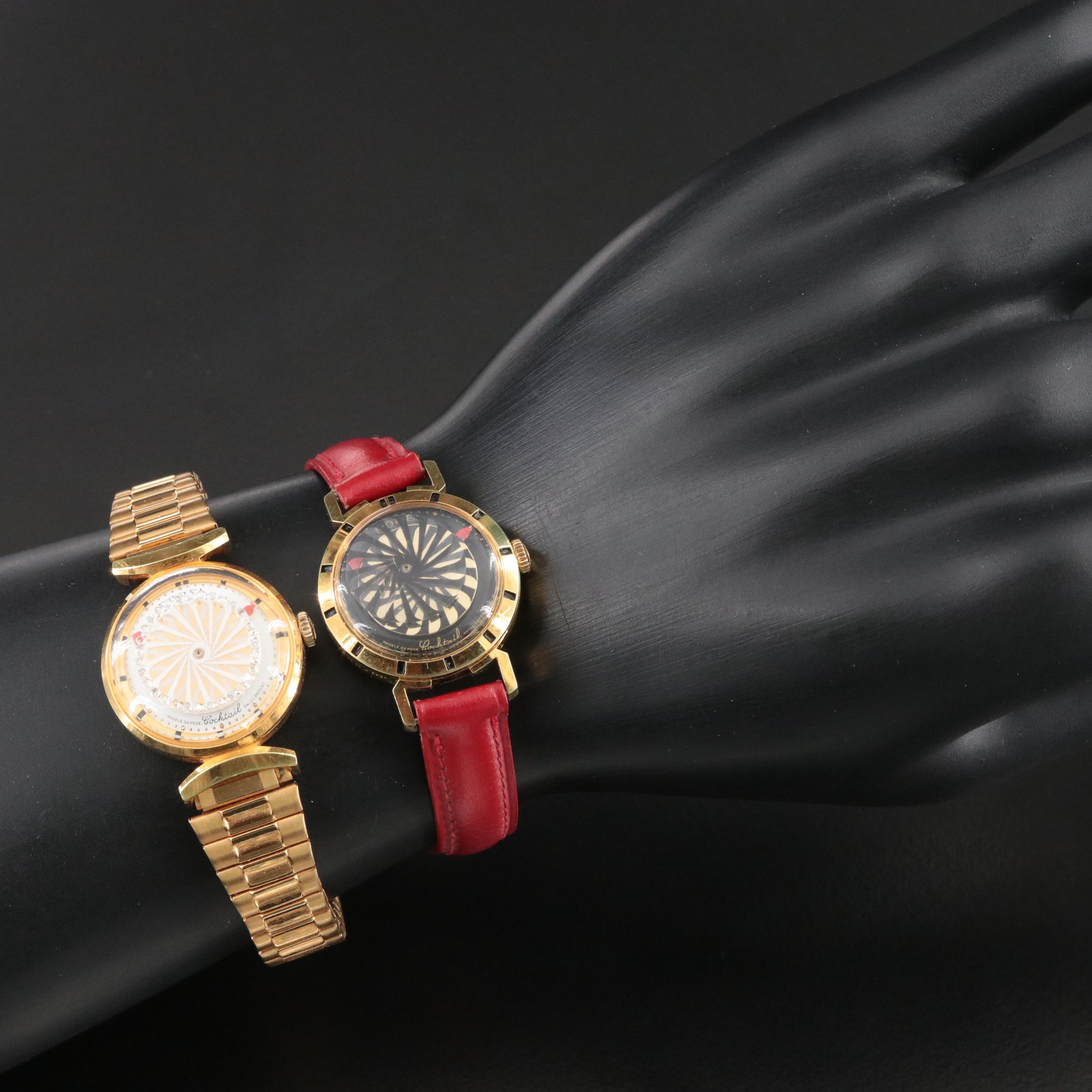 Borel Cocktail Kaleidescope Exhibition Caseback Watches