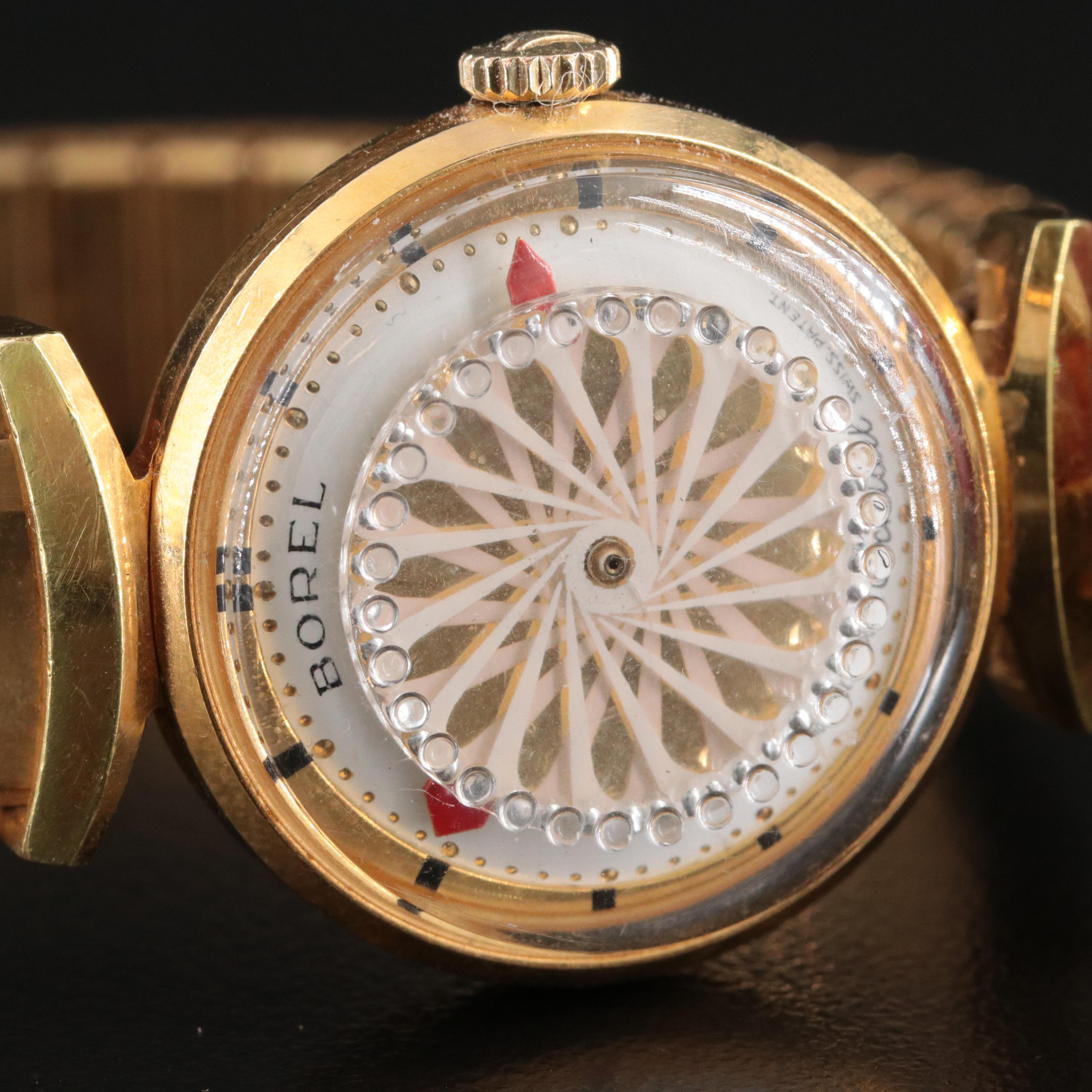 Borel Cocktail Kaleidescope Exhibition Caseback Watches