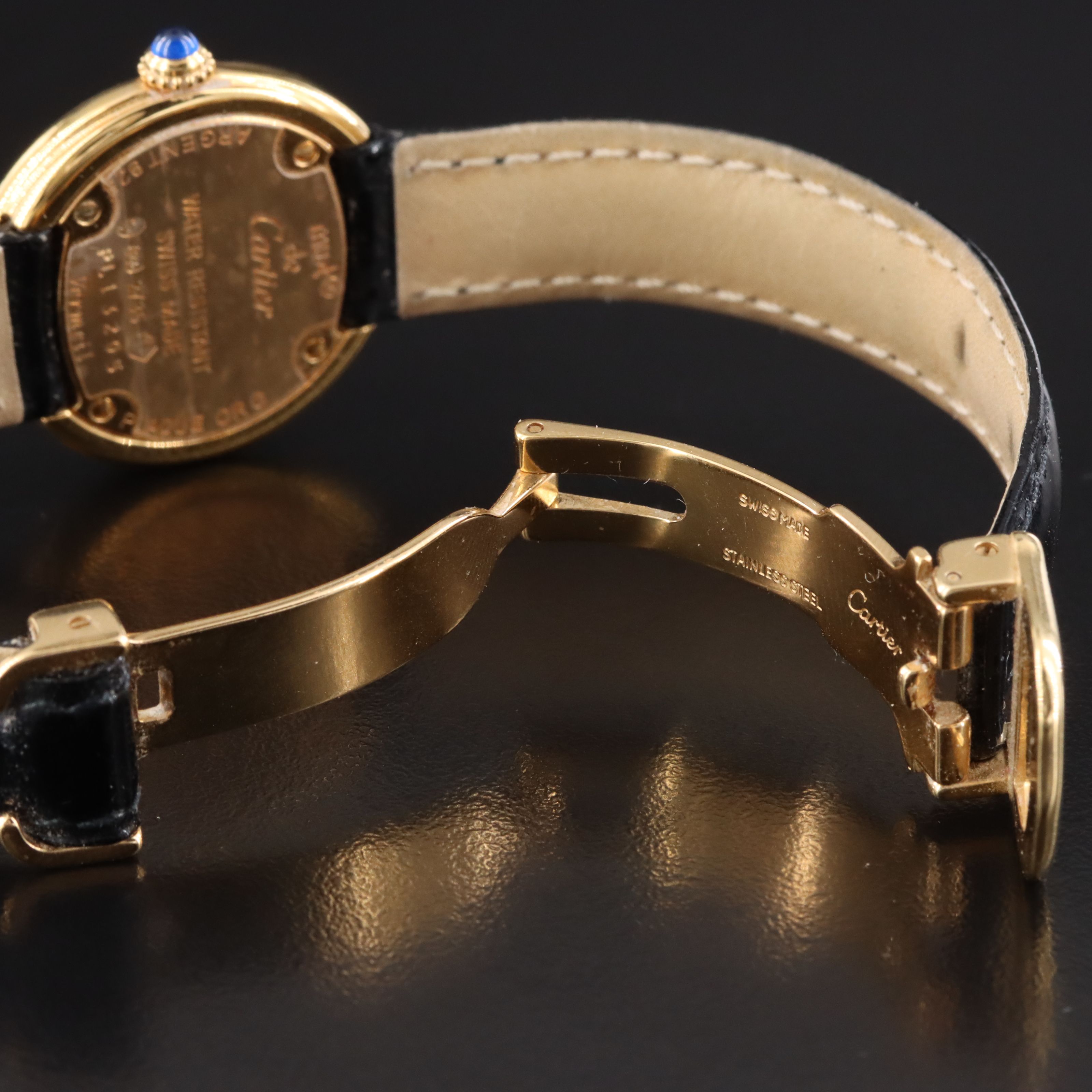 Cartier Trinity Vermeil Quartz Watch