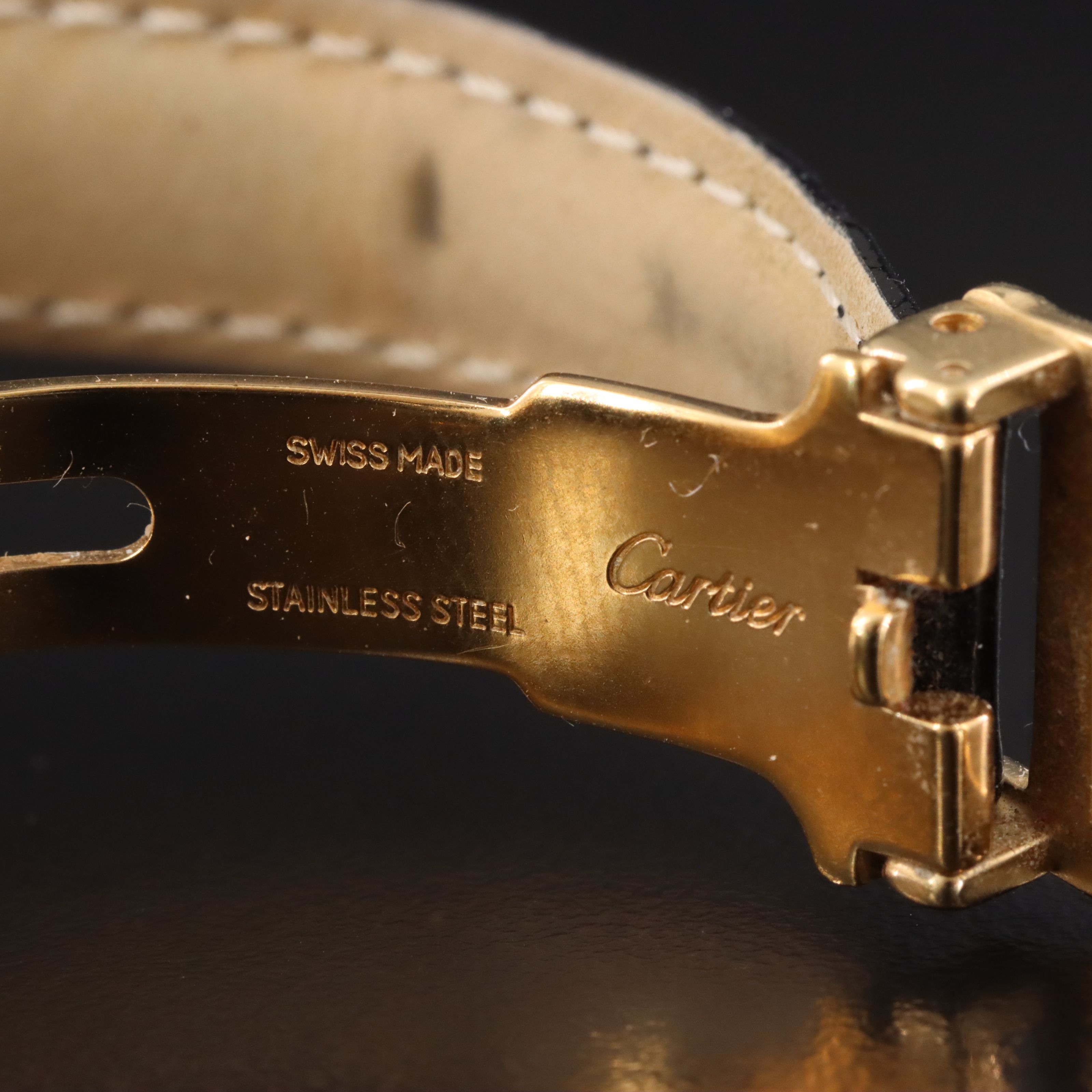 Cartier Trinity Vermeil Quartz Watch