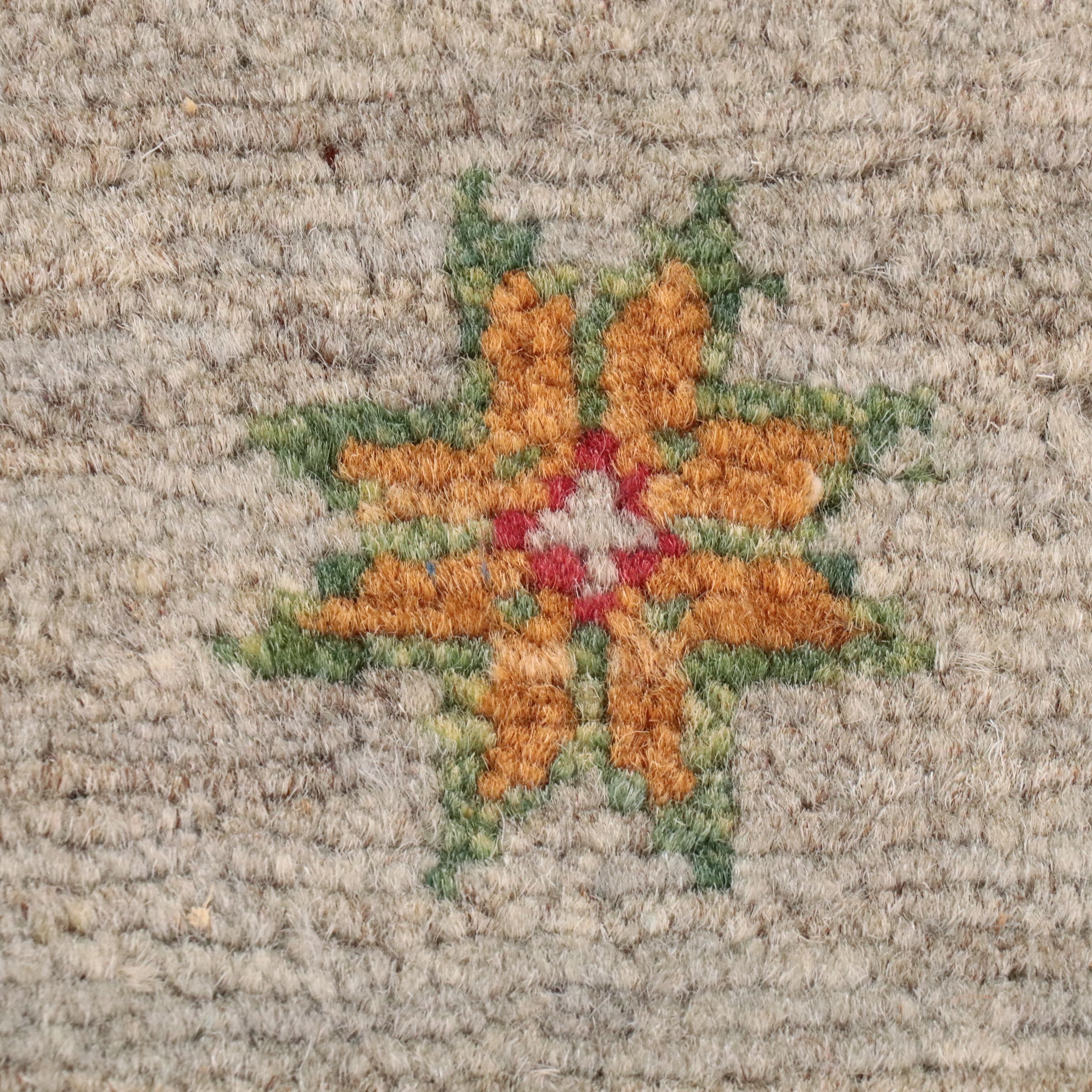 3'10 x 6'1 Hand-Knotted Pakistani Kazak Area Rug