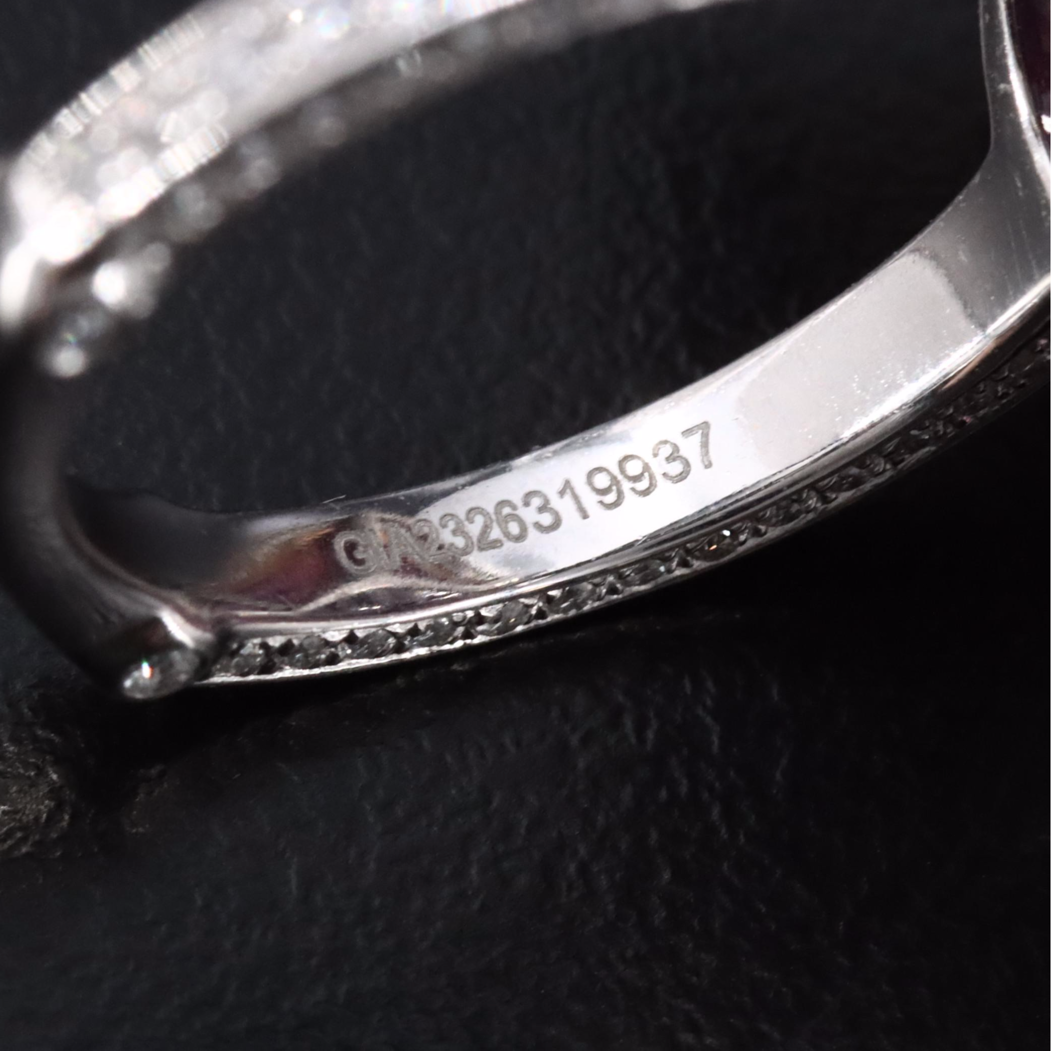 Platinum 36.03 CT Unheated Kashmir Sapphire and Diamond Ring with GIA Report