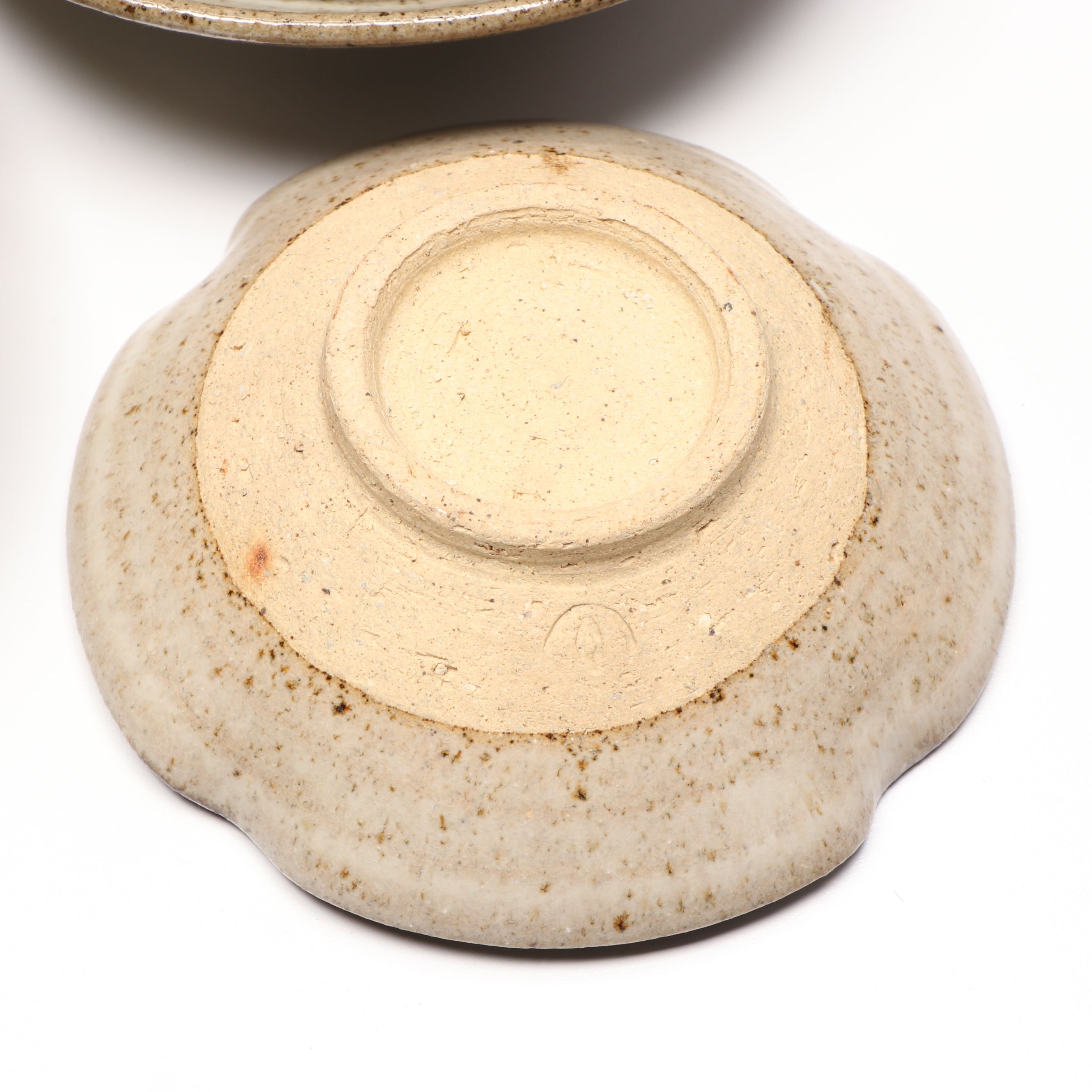 Wheel Thrown Flower and Vegetable Motif and More Art Pottery Dinnerware