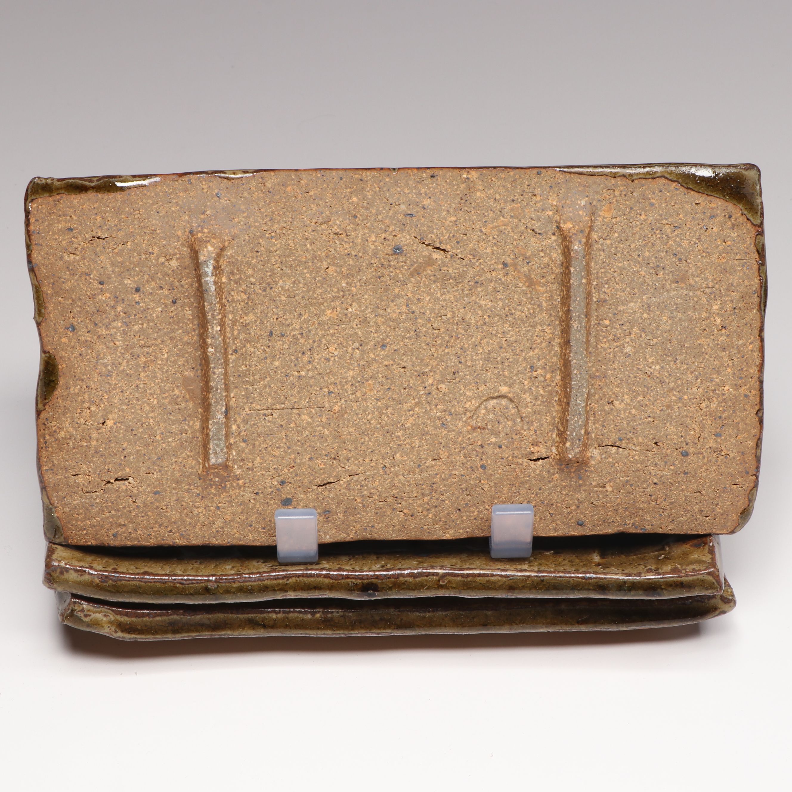 Wheel Thrown Flower and Vegetable Motif and More Art Pottery Dinnerware