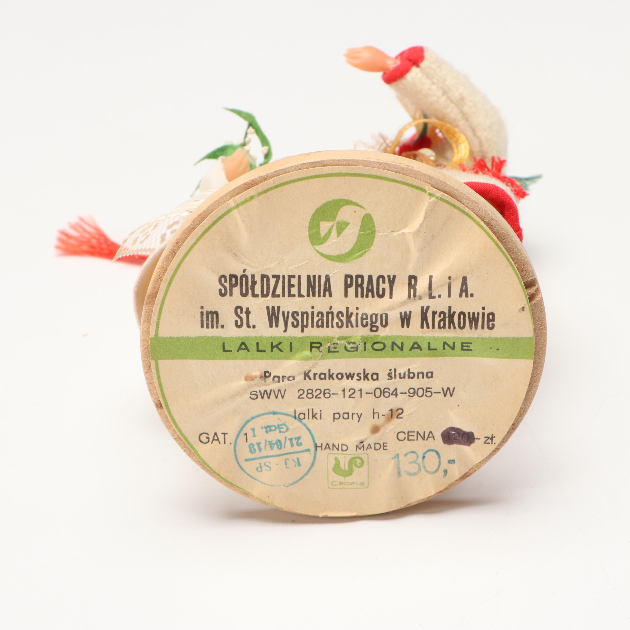 Maggie's Mountain Crafts Corn Husk Doll with Other Marionettes and Spool Doll