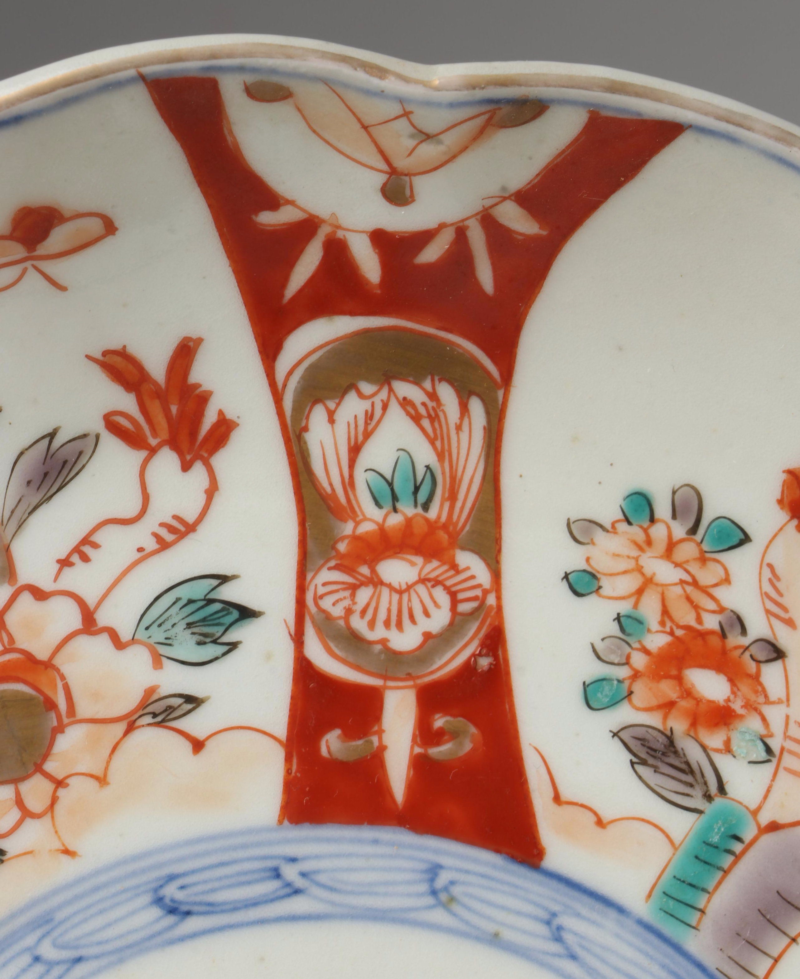 Japanese Hand-Painted Imari and Kutani Ware Porcelain Plates