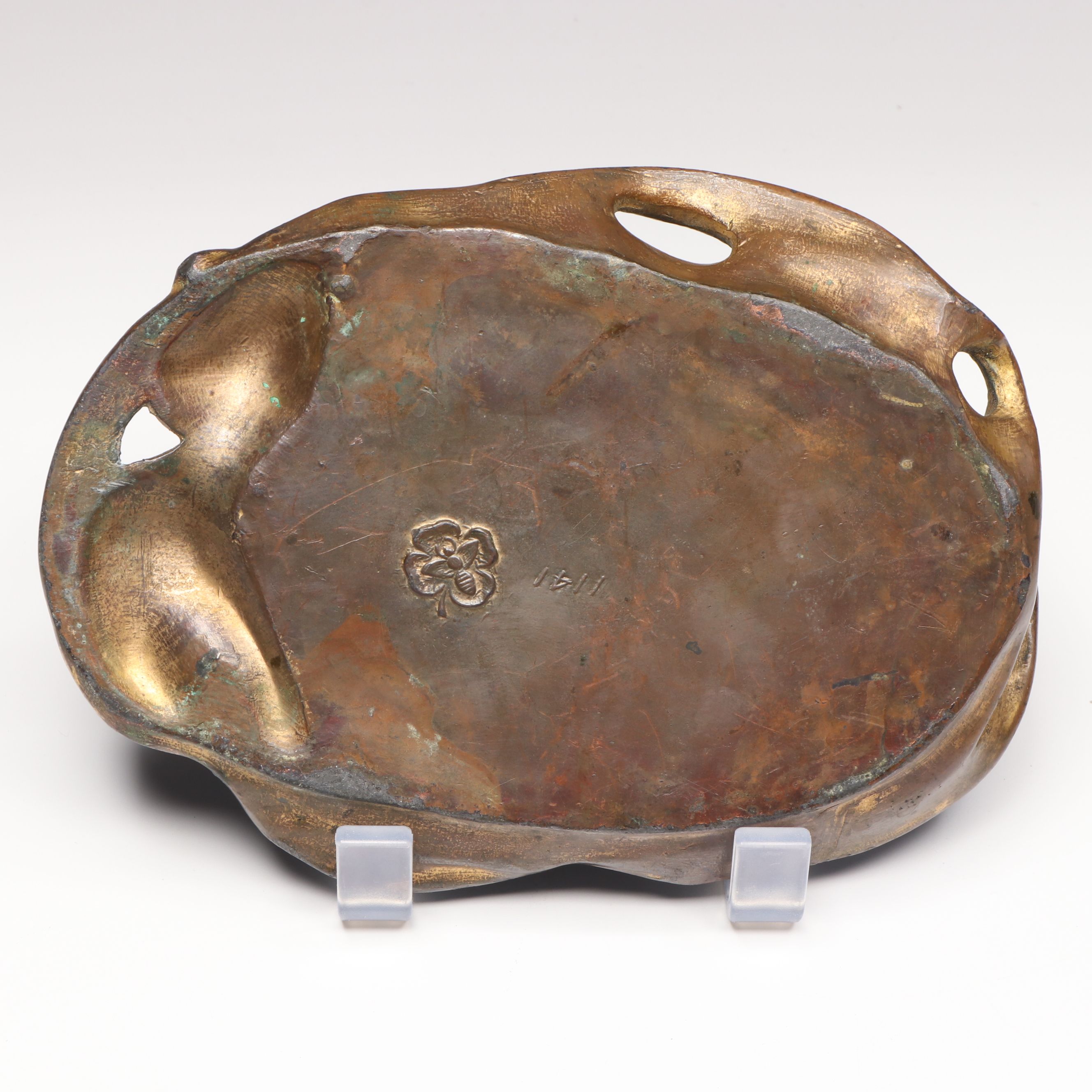 Art Nouveau Bronze Dish