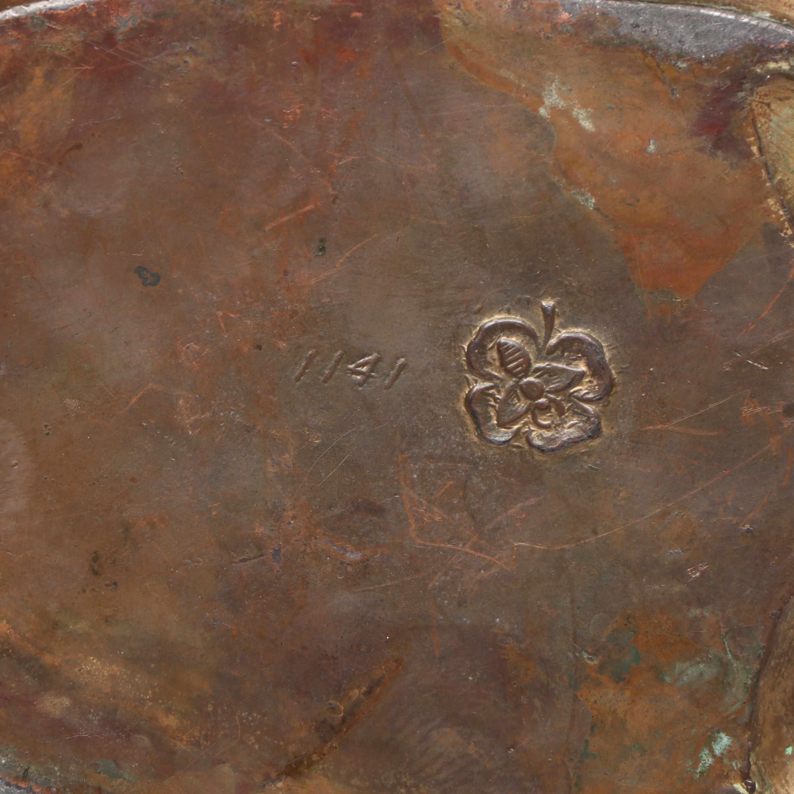Art Nouveau Bronze Dish