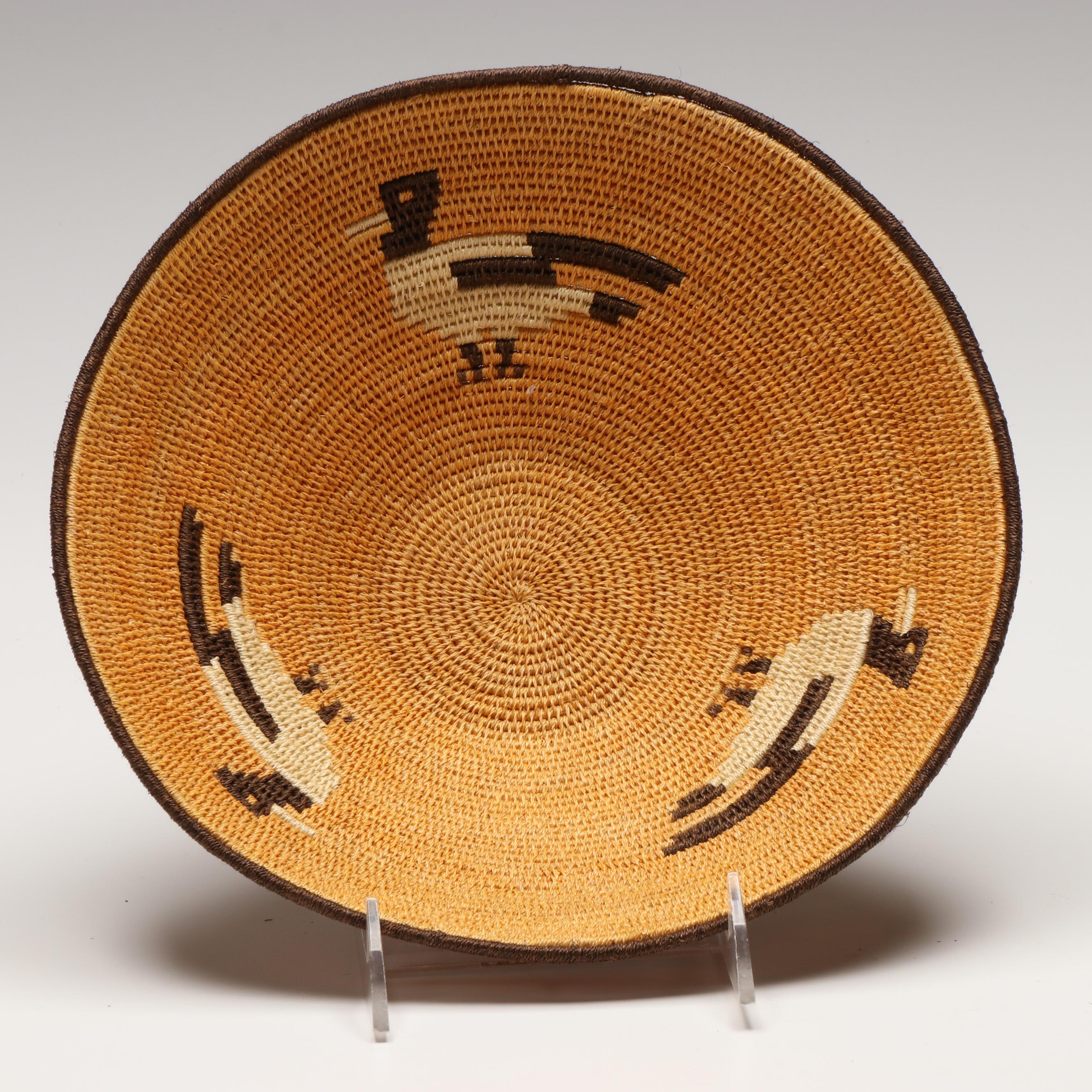 Eswatini Artisan Crafted Animal Pattern Sisal Baskets