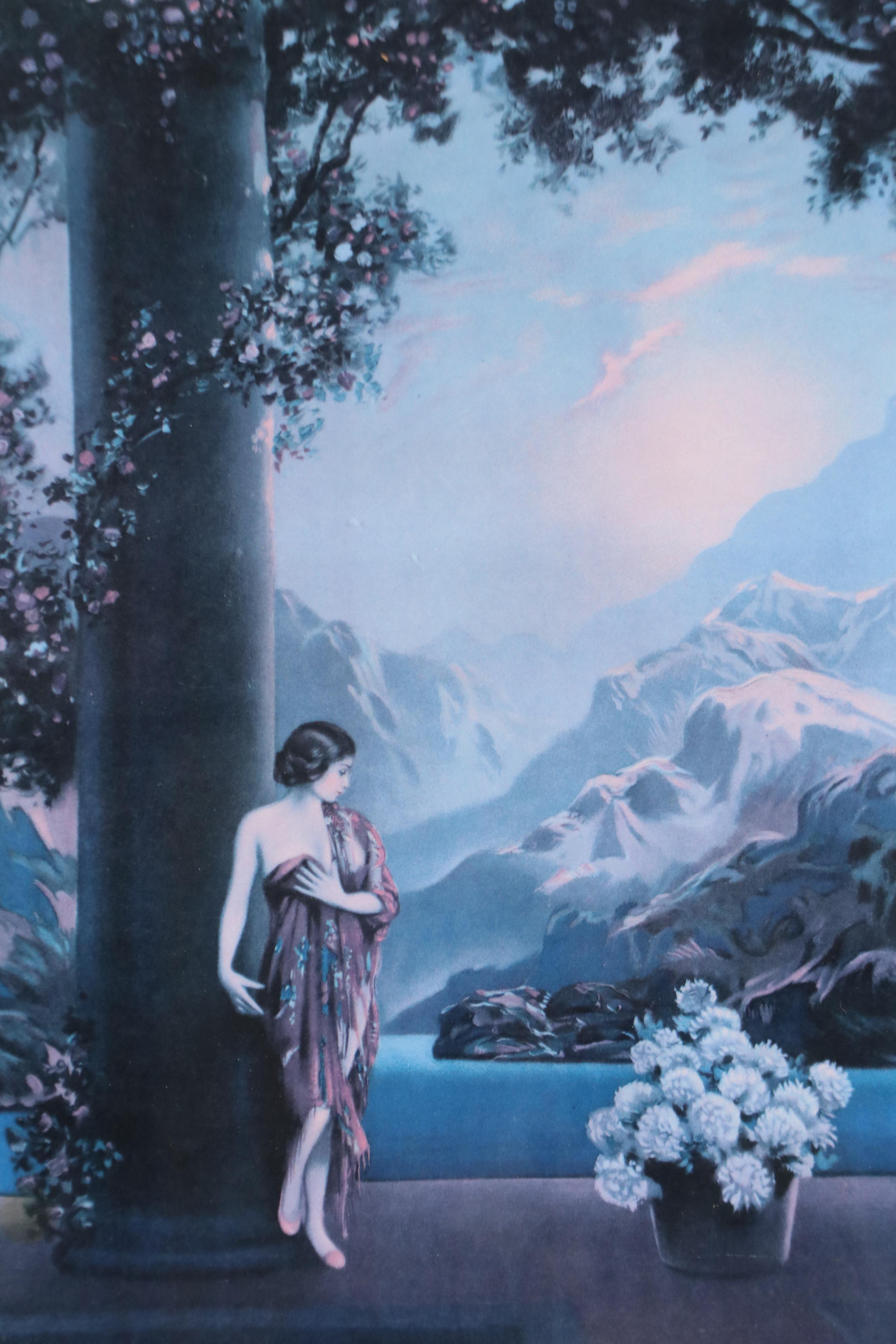 Offset Lithograph After Robert Atkinson Fox "Sunrise"