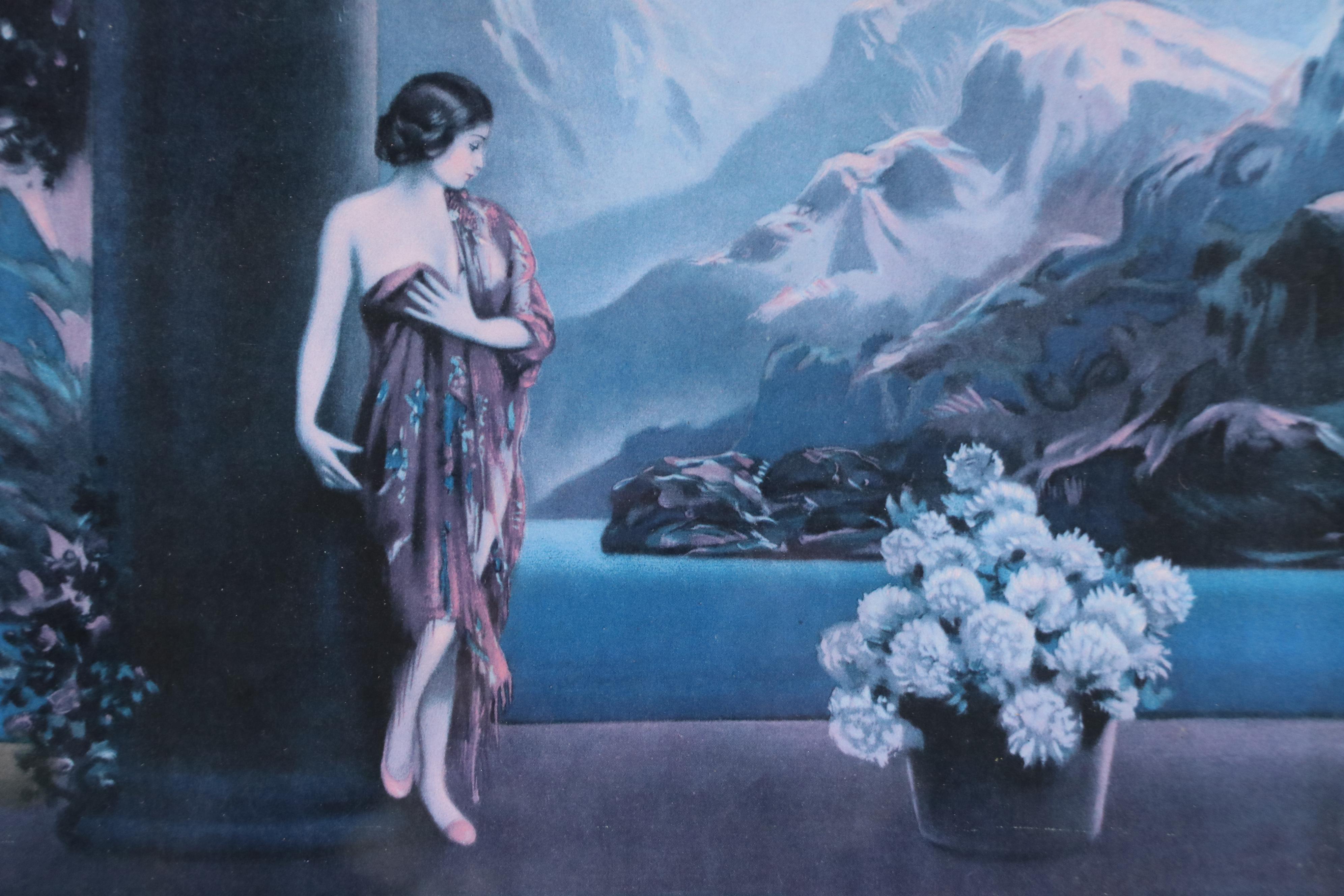 Offset Lithograph After Robert Atkinson Fox "Sunrise"