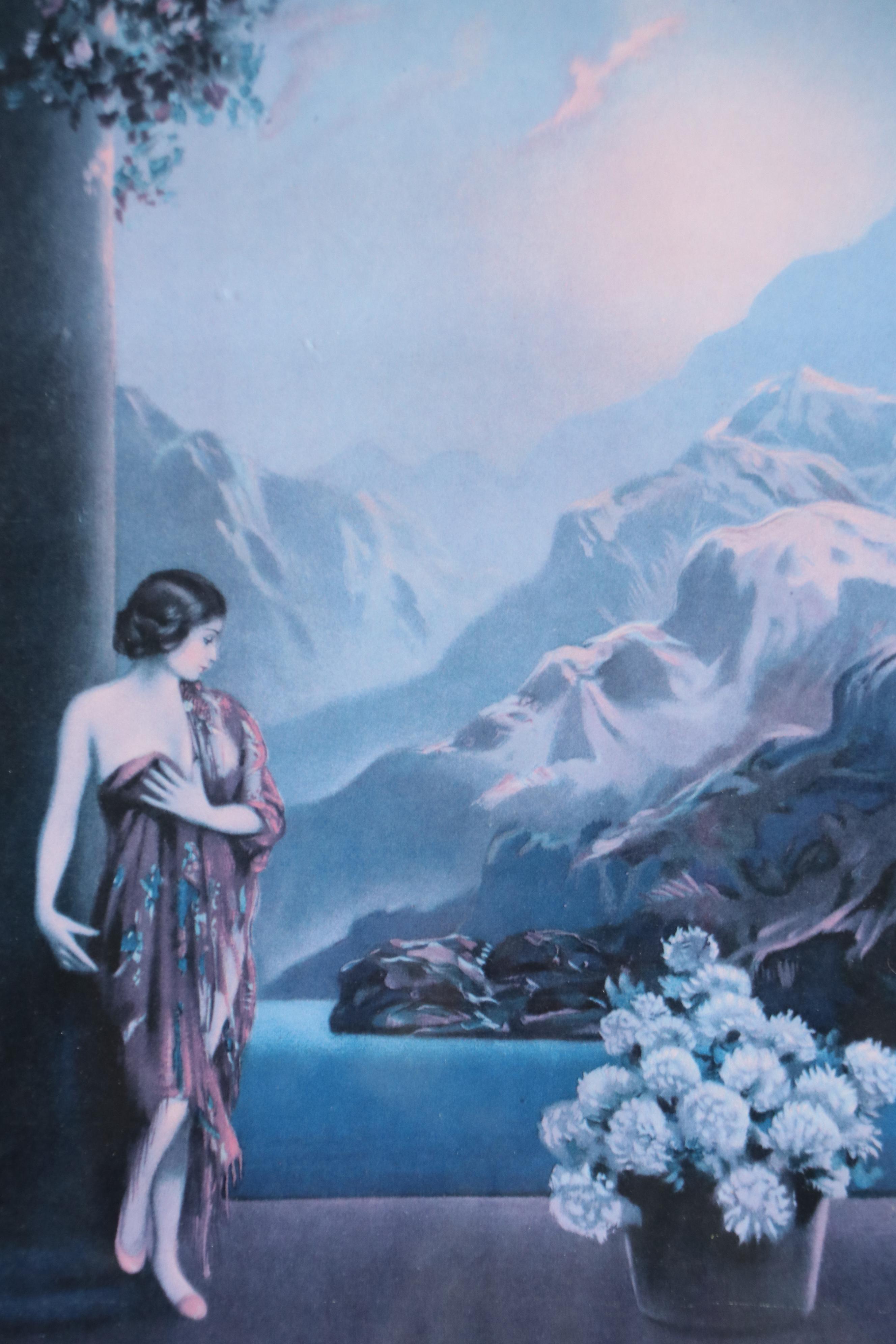 Offset Lithograph After Robert Atkinson Fox "Sunrise"