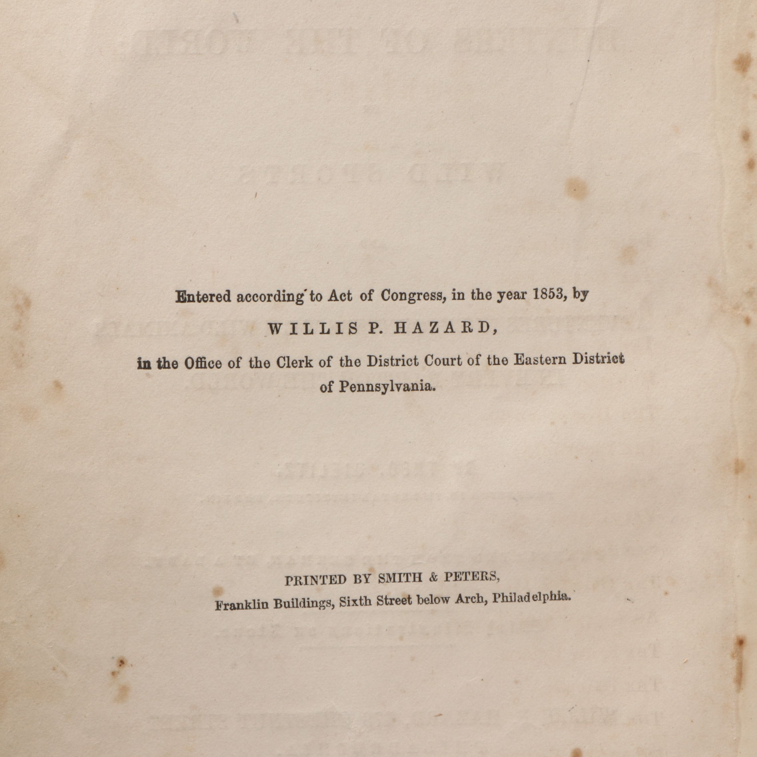 Illustrated "The Hunters of the World" by Theodor Dielitz, 1854