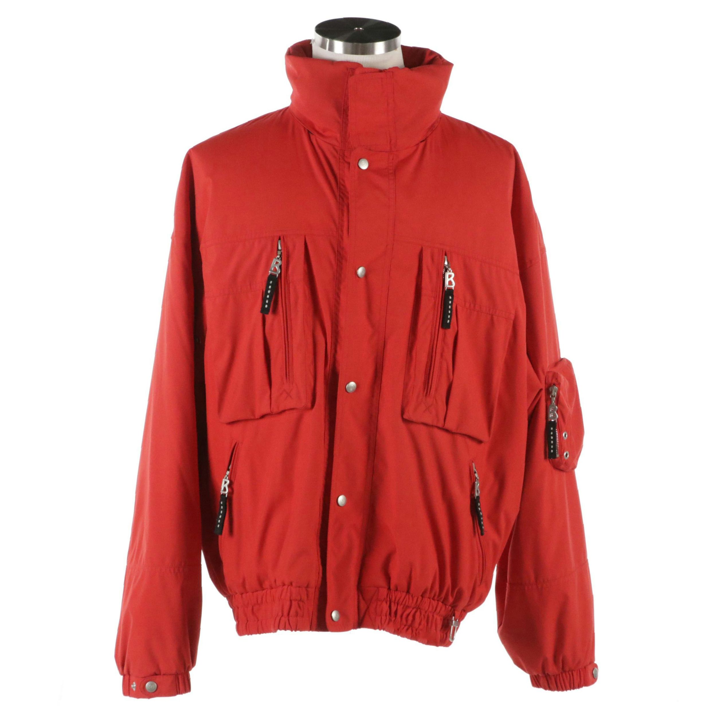 Men's Bogner Sport Red Parka Jacket