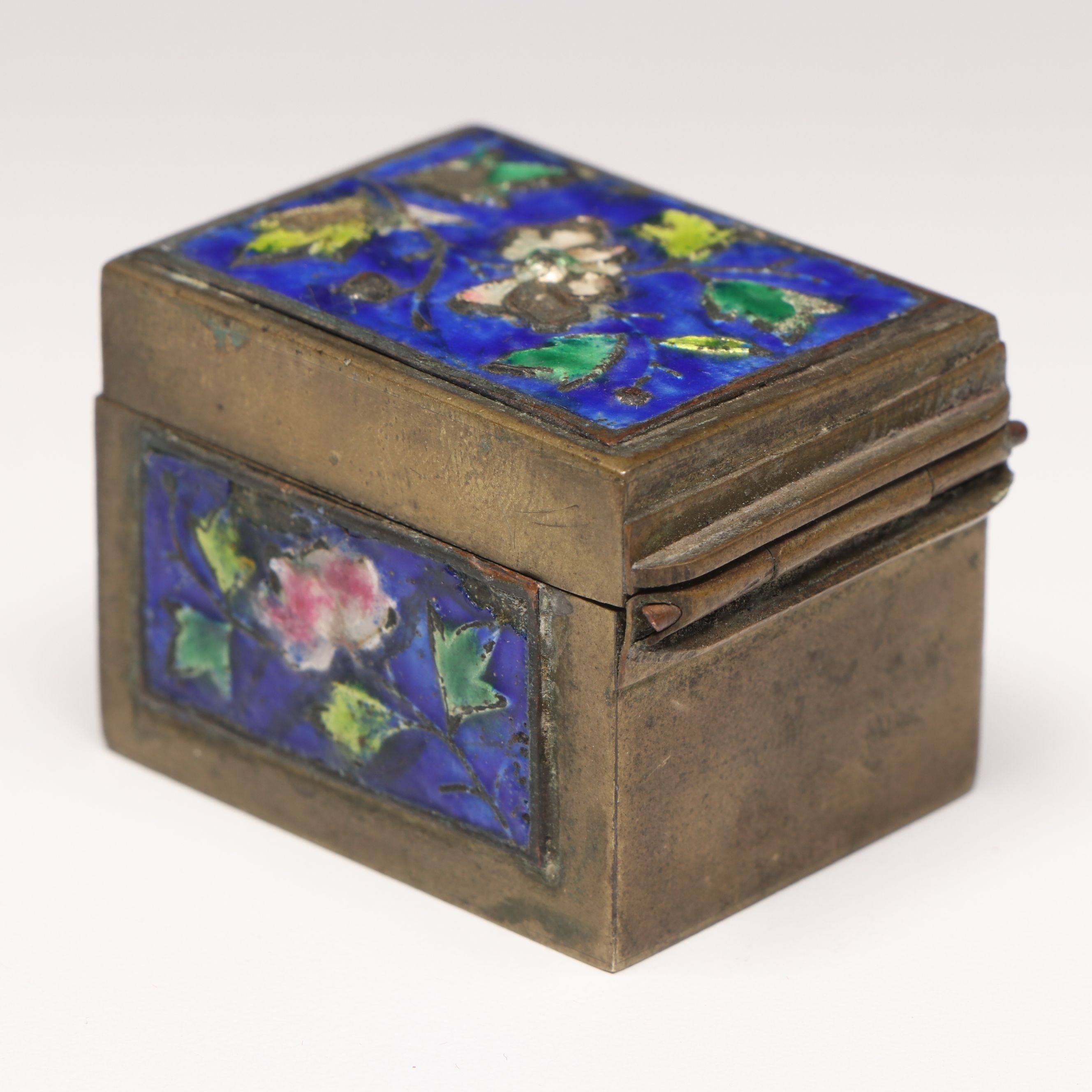 Chinese Cloisonné Enamel Decorative Boxes