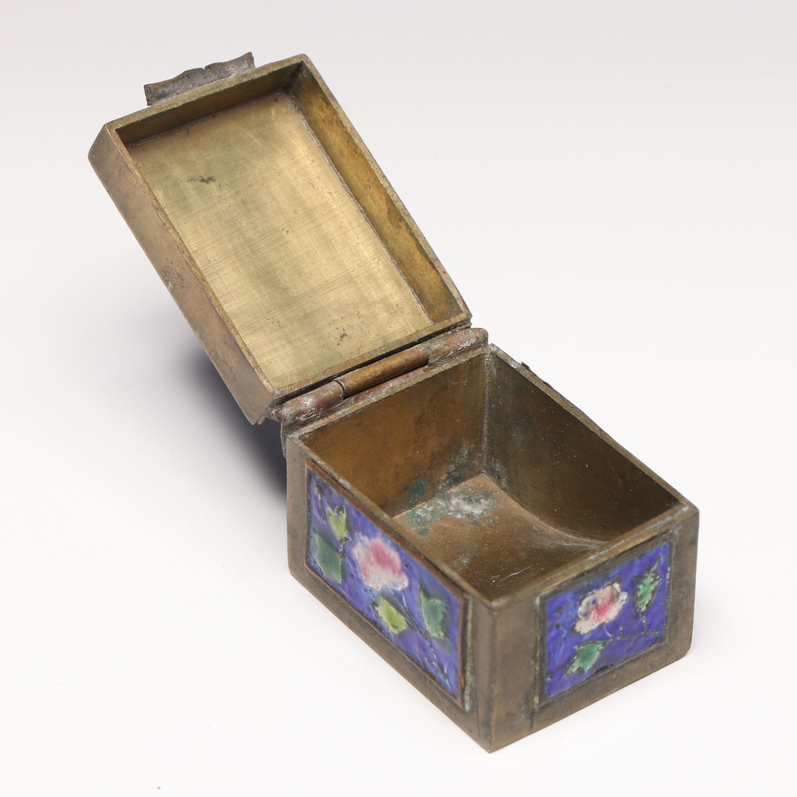 Chinese Cloisonné Enamel Decorative Boxes