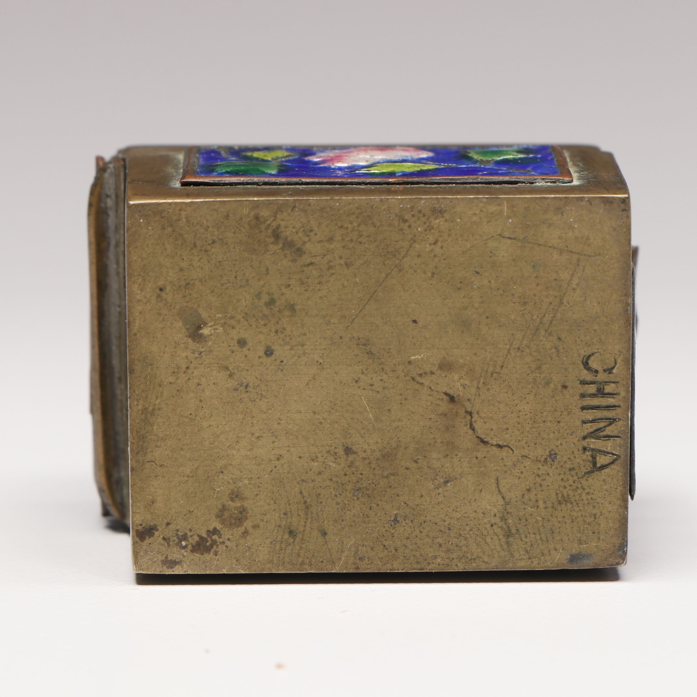 Chinese Cloisonné Enamel Decorative Boxes