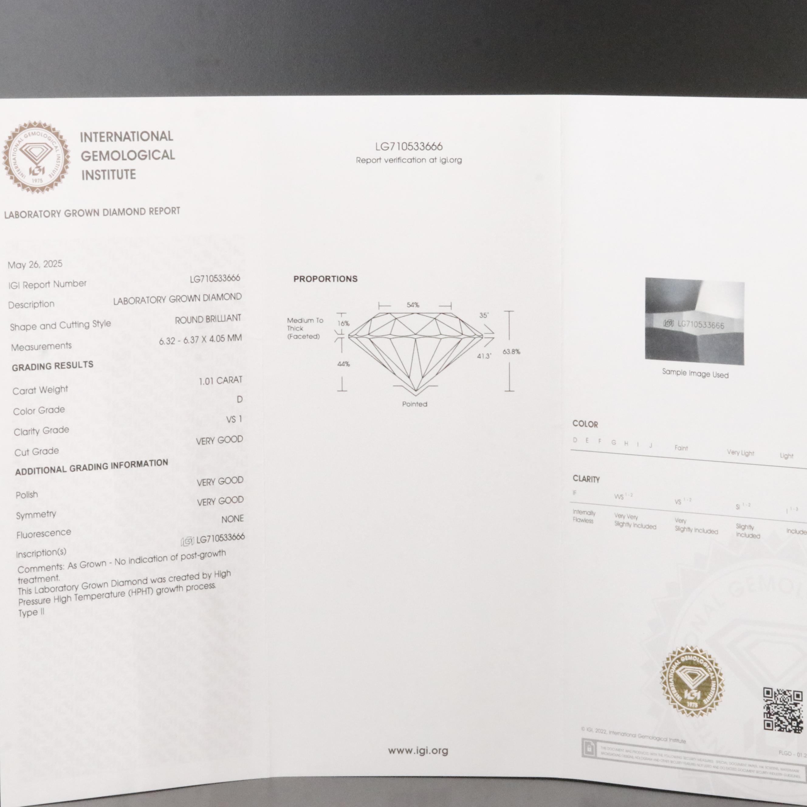 14K 2.02 CTW Lab Grown Diamond Solitaire Earrings with IGI Reports