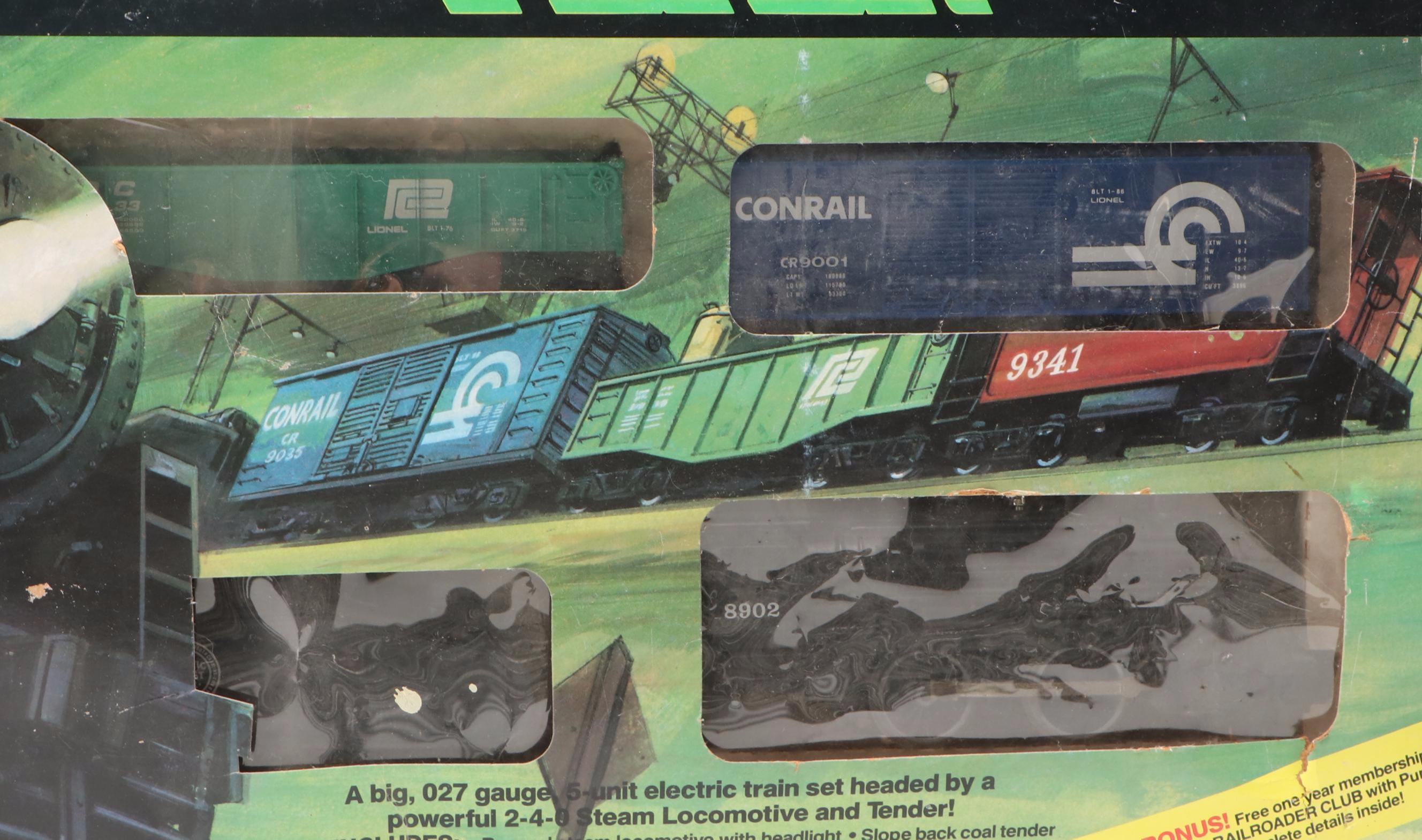 Lionel "Freight Flyer" Electric Train Set with Tracks, 1987