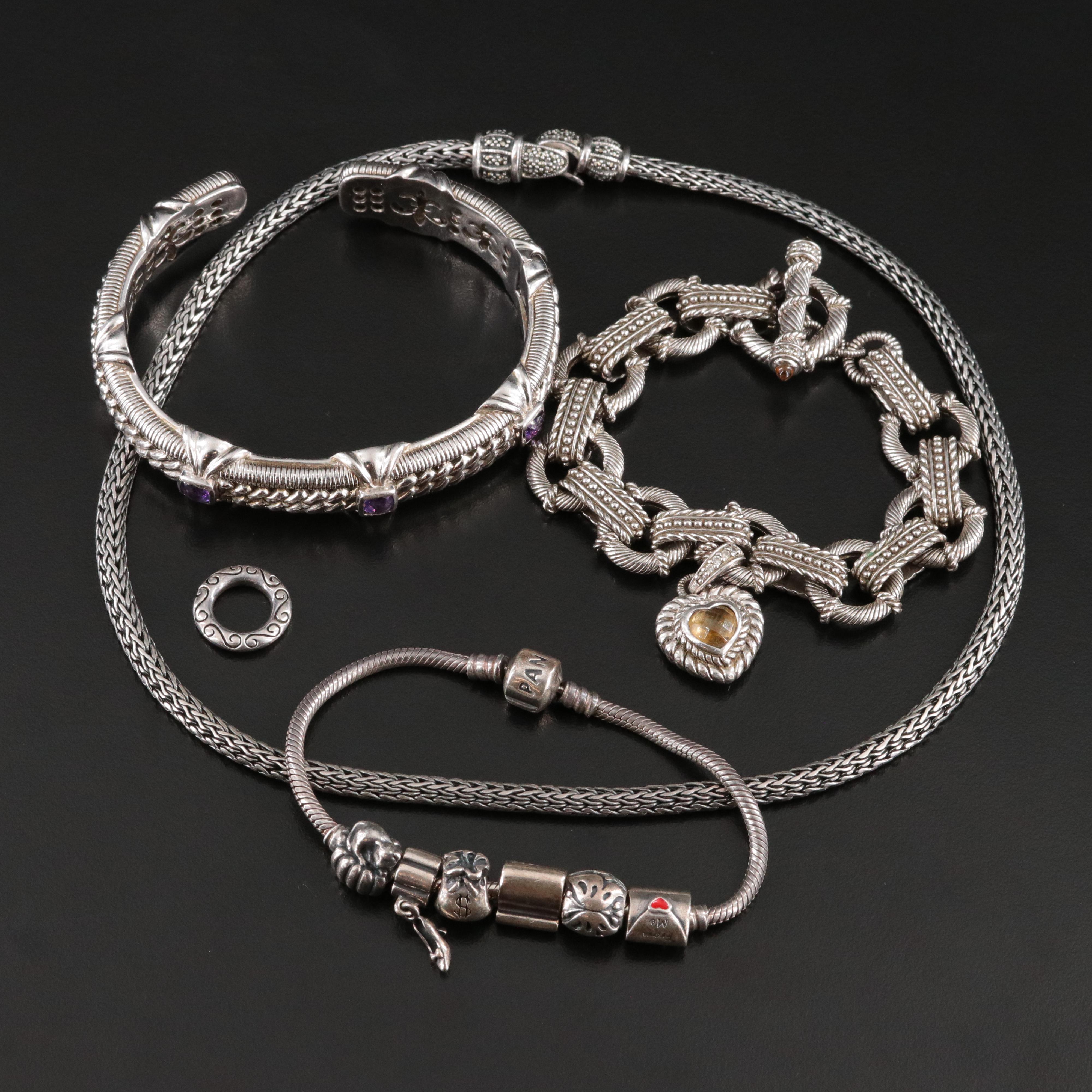 Pandora and Judith Ripka Featured in Sterling Collection